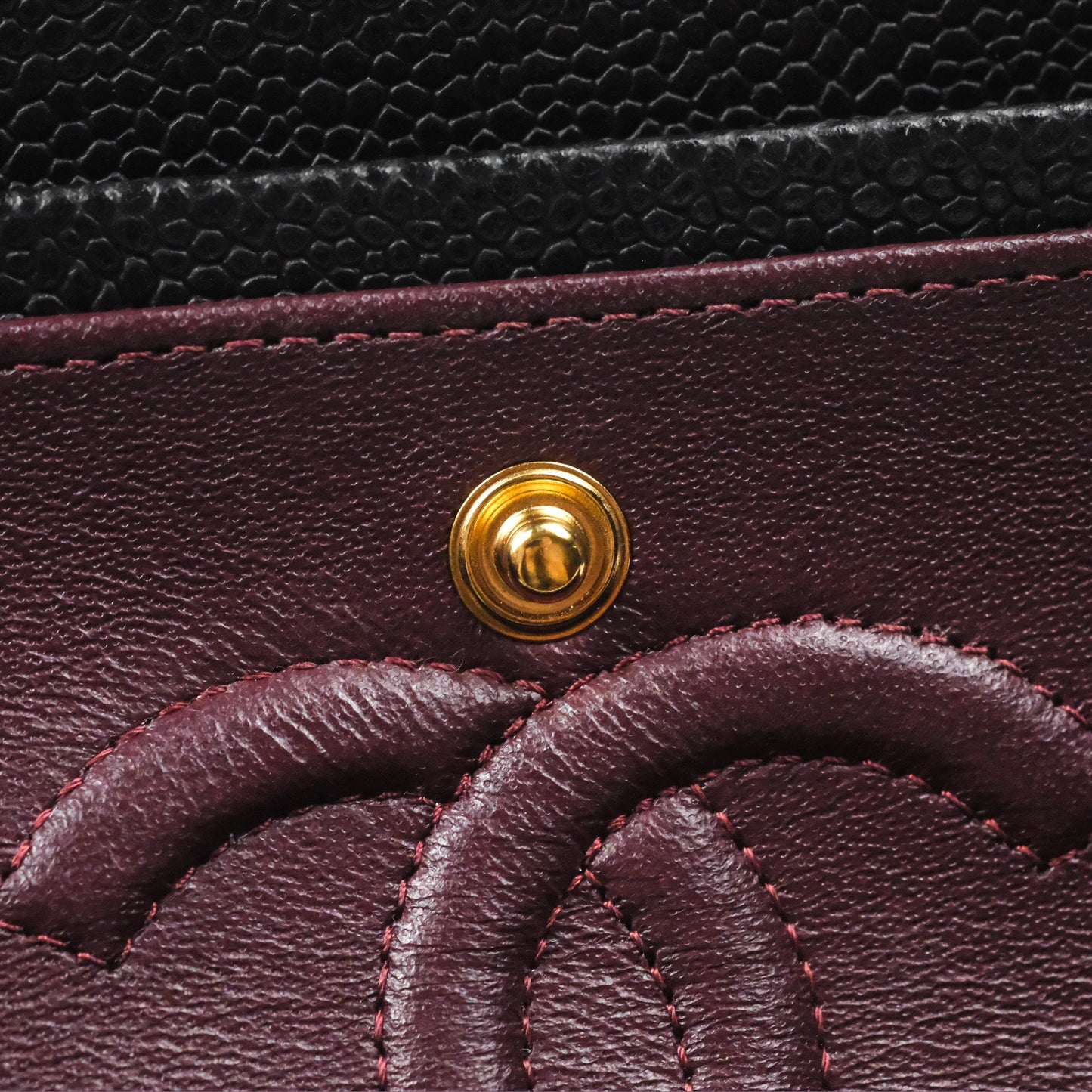 Chanel Small S/M Classic Flap Quilted Black Caviar Gold Hardware