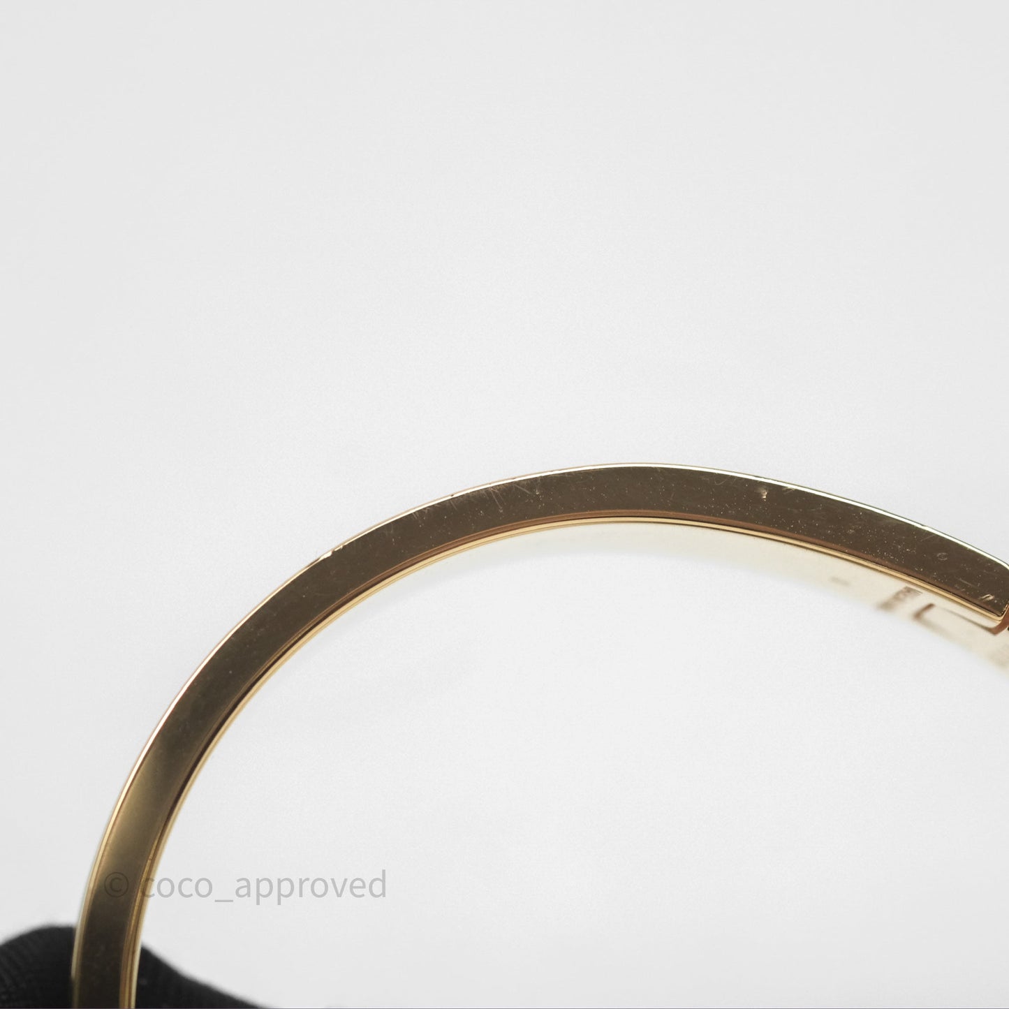 Hermès Clic H Bracelet Black Rose Gold PM