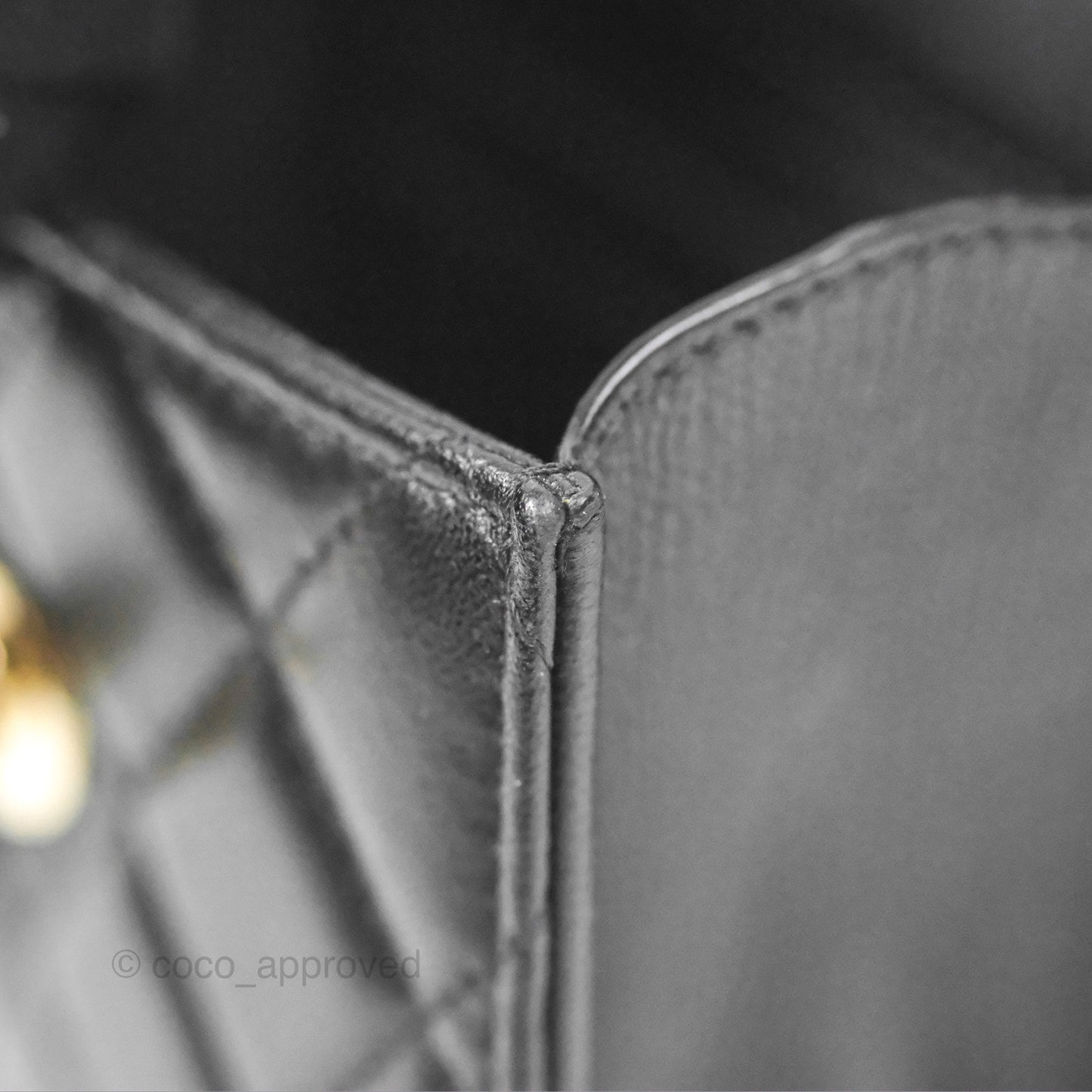 Chanel Mini Quilted Trendy CC Clutch With Chain Black Lambskin Gold Hardware