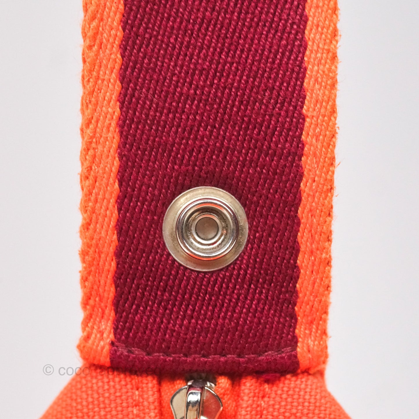 Hermès Small Bride-A-Brac Orange Feu Canvas