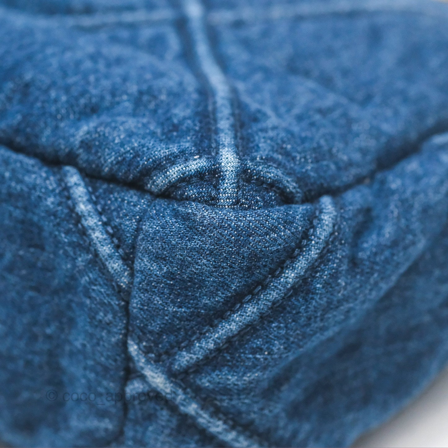 Chanel 19 Small Denim Mixed Hardware