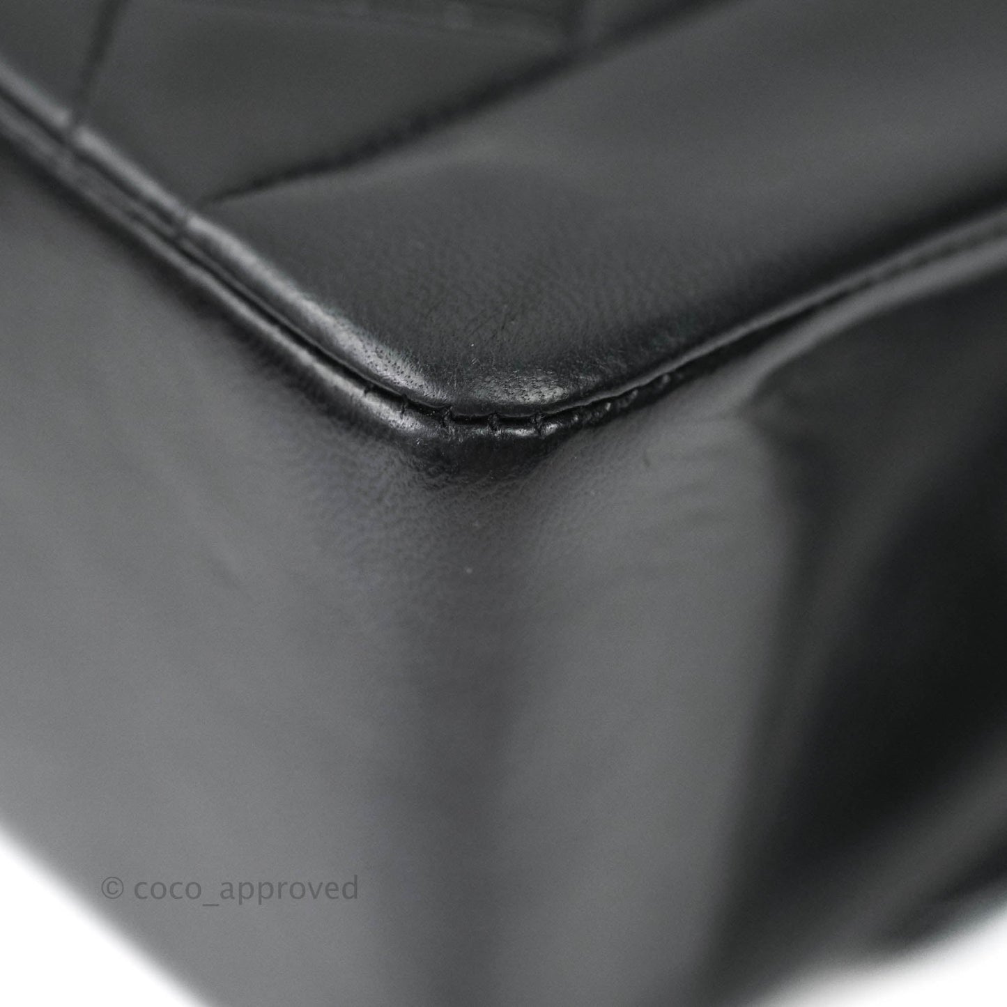 Chanel Black Quilted Lambskin Small Vintage Classic Diana Flap Bag