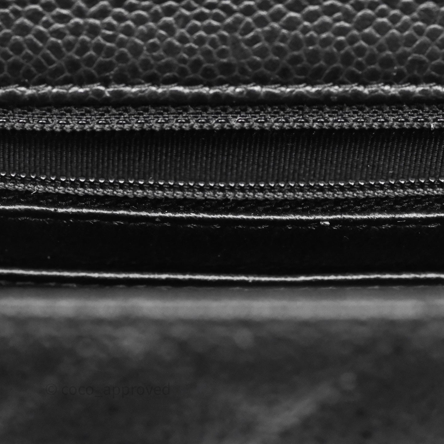 Chanel Mini Rectangular Quilted Black Caviar Aged Gold Hardware