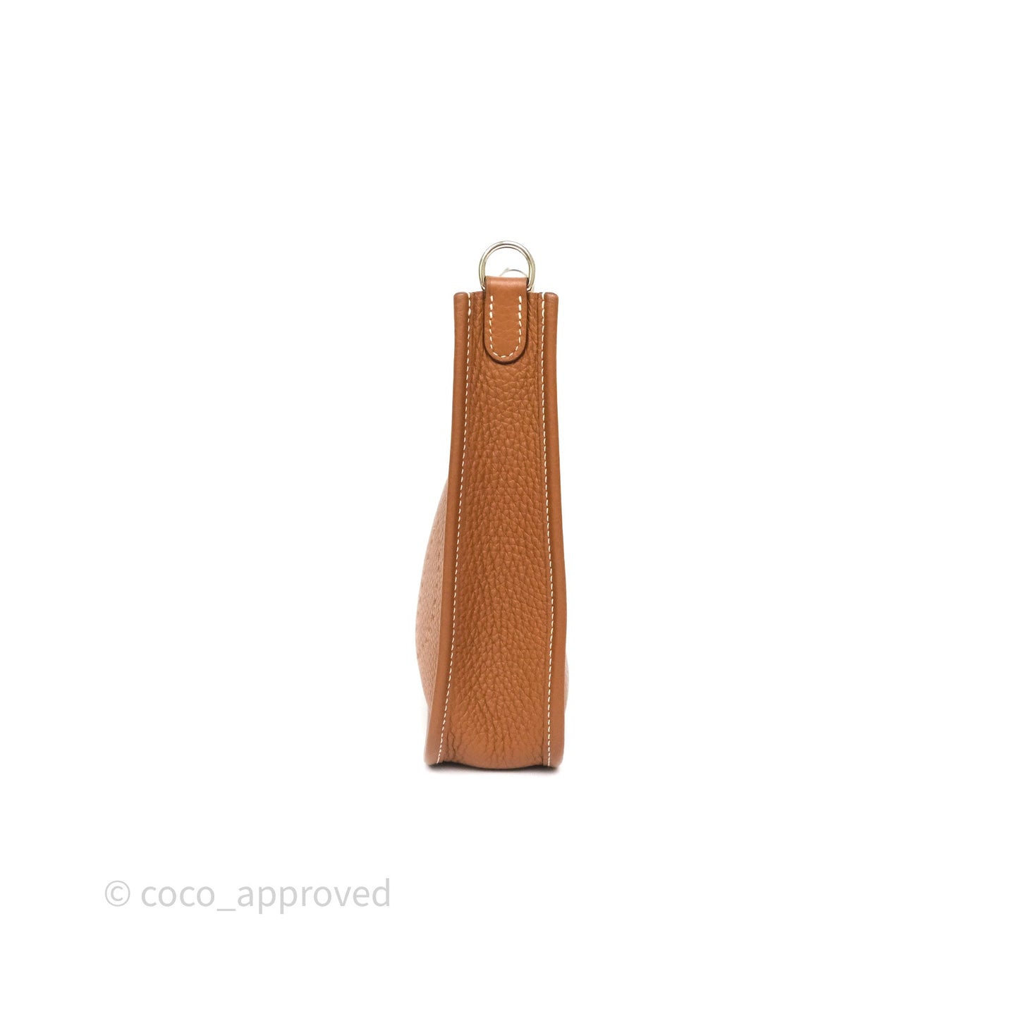Hermès Mini Evelyne 16 Amazone Gold 37 Clemence Palladium Hardware