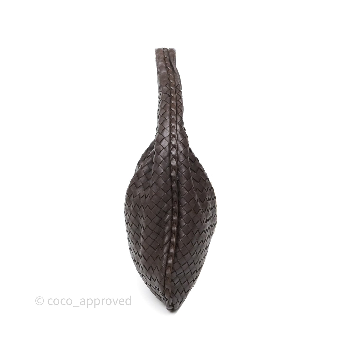 Bottega Veneta Veneta Hobo Ebano Nappa Intrecciato