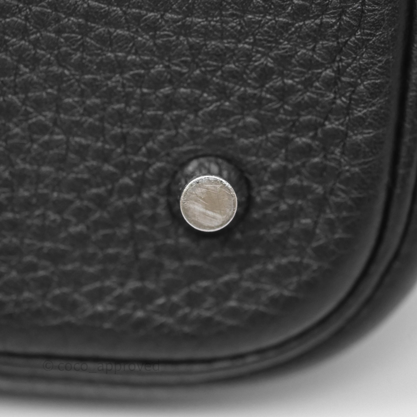 Hermès Picotin 22 Black Noir 89 Clemence Palladium Hardware