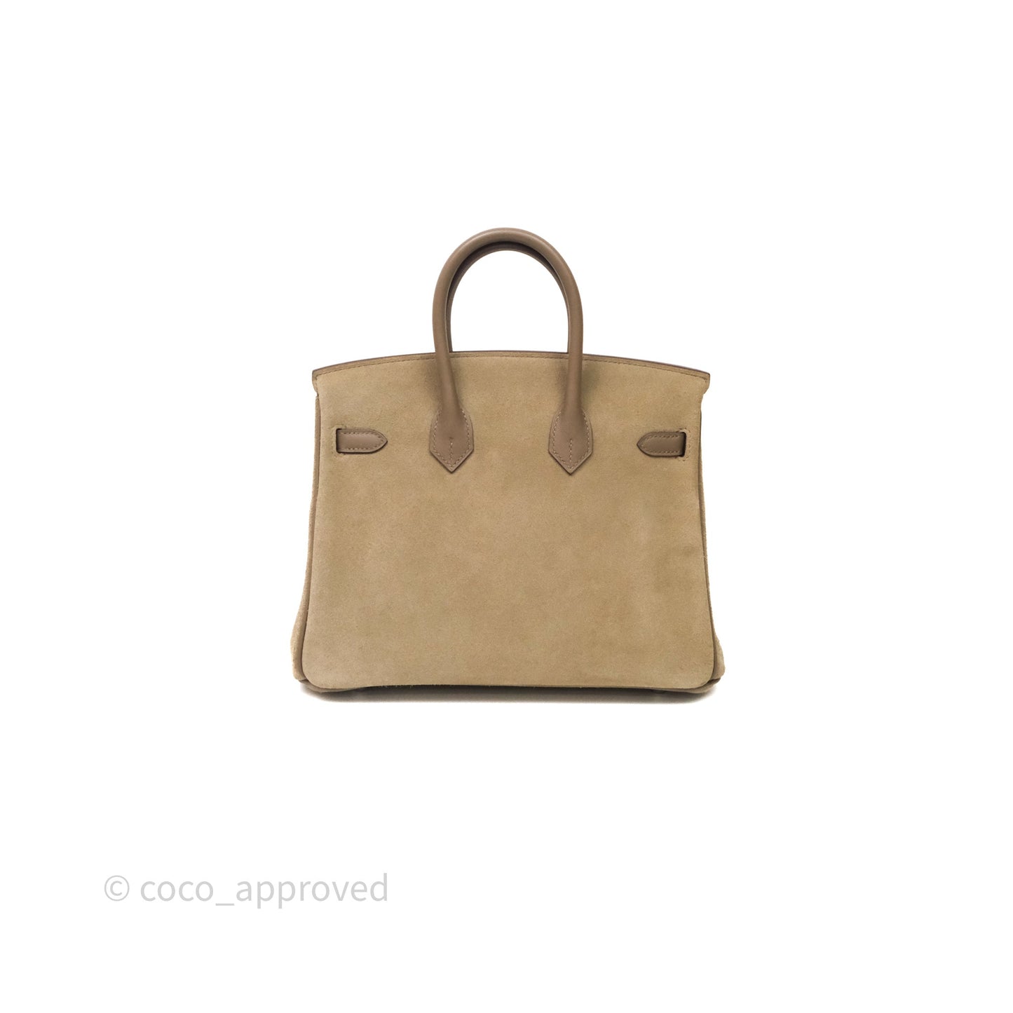 Hermès Birkin 25  Étoupe 18 Grizzly Palladium Hardware