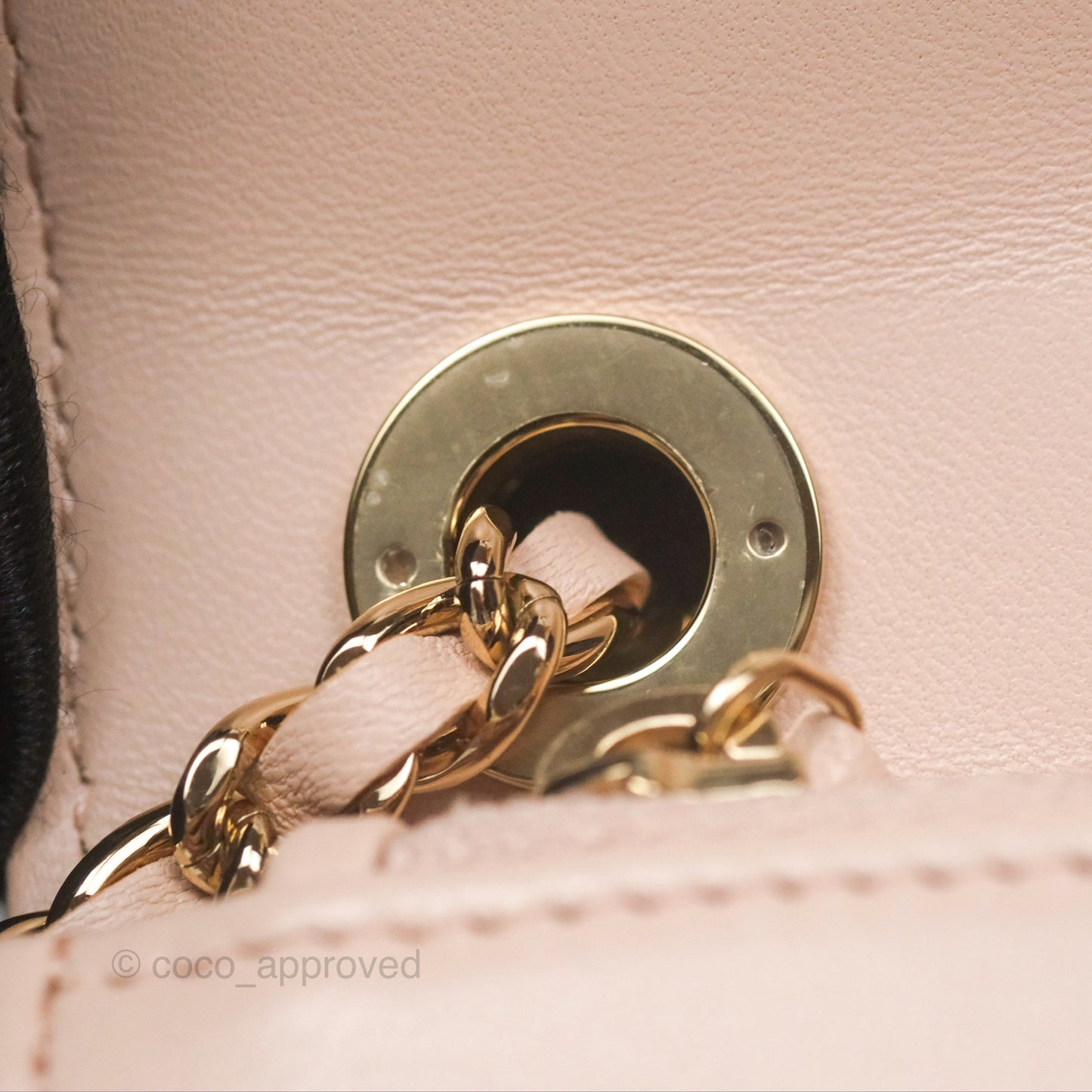 Chanel Trendy CC WOC Quilted Light Pink Lambskin Gold Hardware