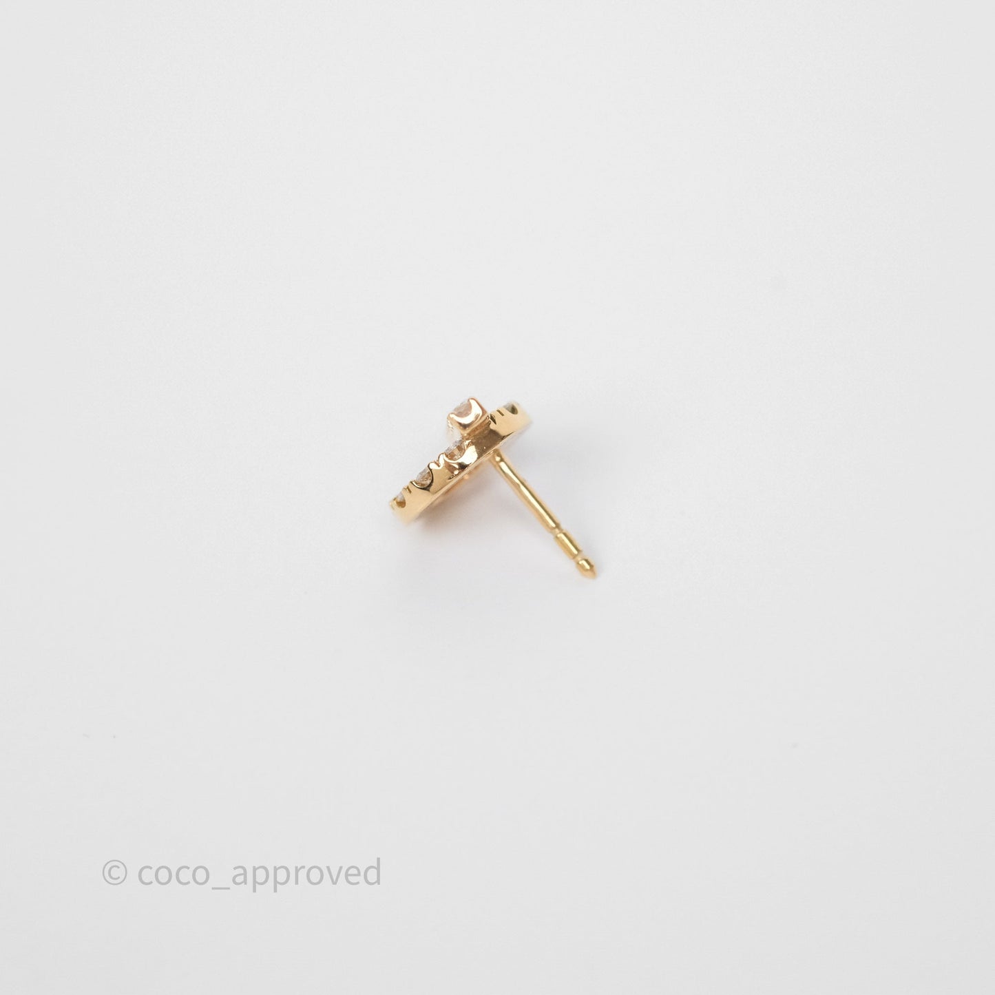 Hermès Boutons d'oreilles Finesse Earrings Rose Gold Diamonds