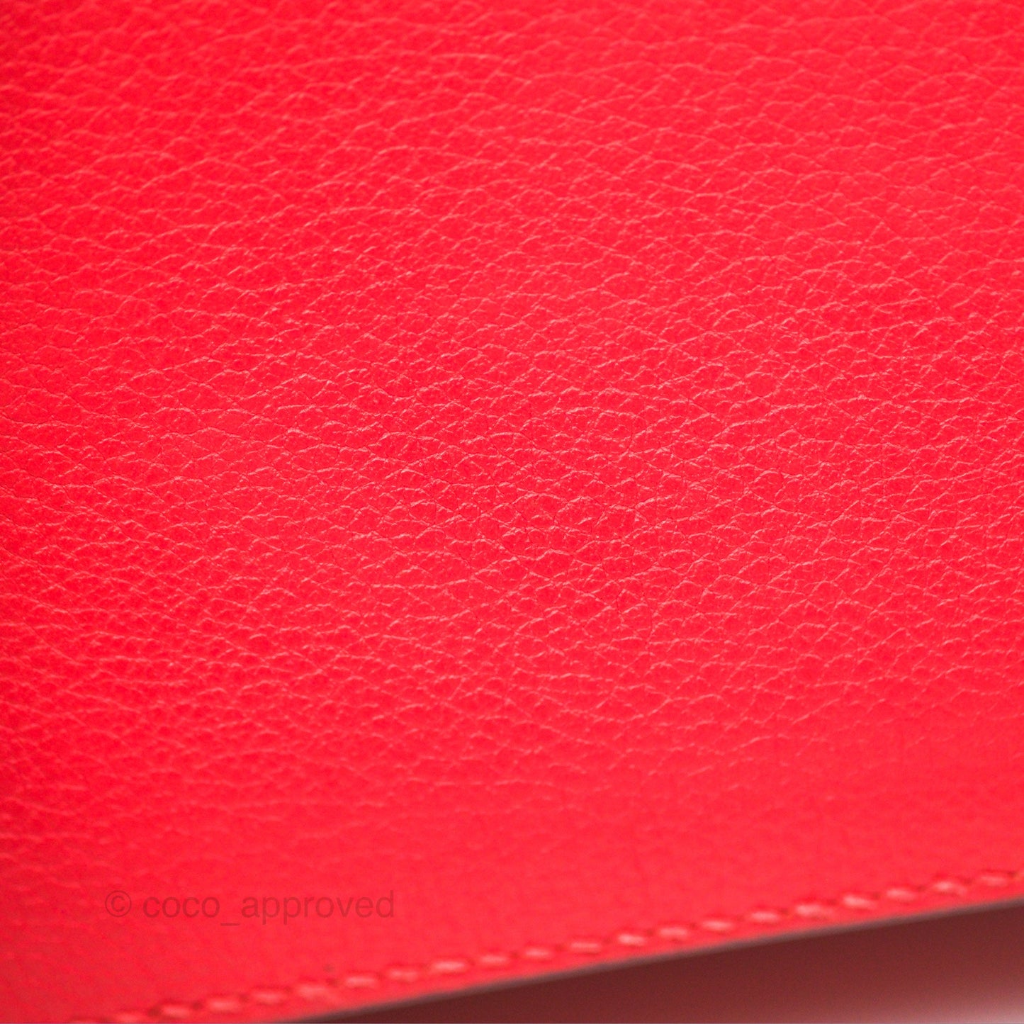 Hermès Roulis Mini 18 Rouge De Coeur Evercolor Permabrass Hardware