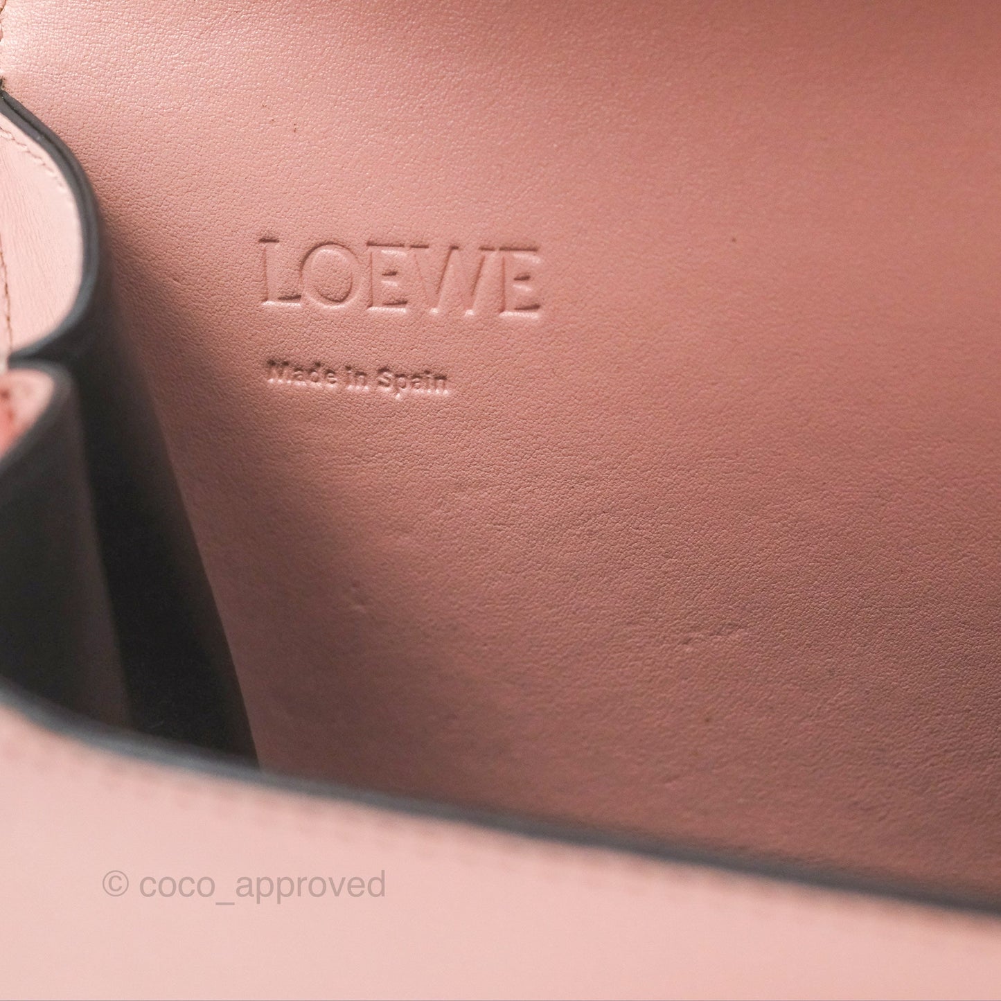 Loewe Small Barcelona Pink White Checkered Calfskin Silver Hardware