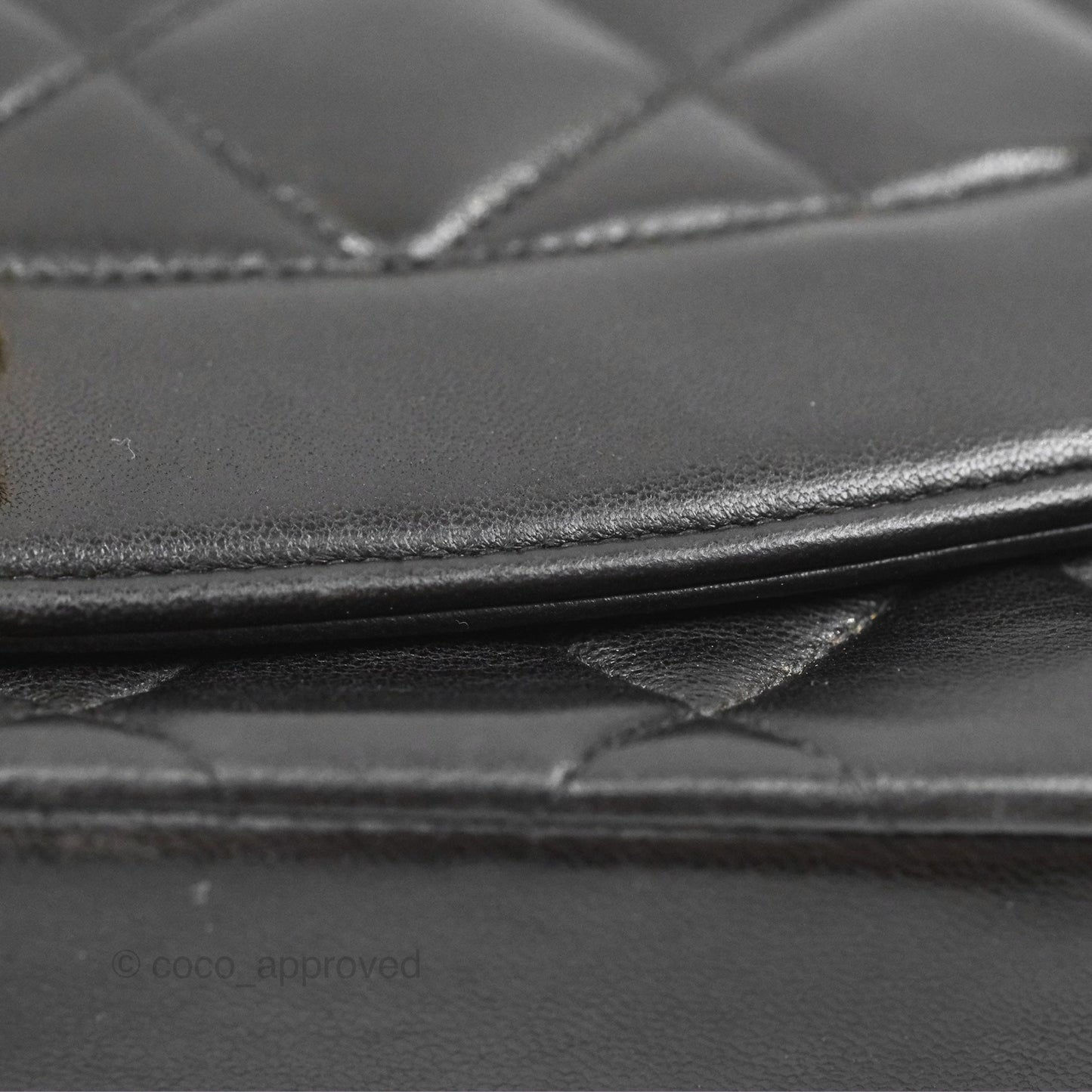 Chanel Vintage Quilted Medium Classic Diana Flap Bag Black Lambskin 24K Gold Hardware