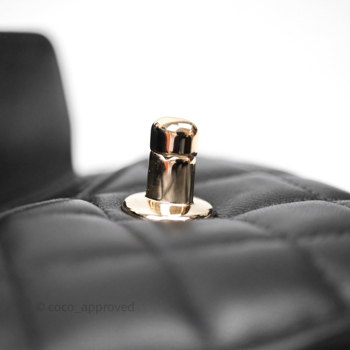 Chanel Small Heart Bag Black Lambskin Gold Hardware
