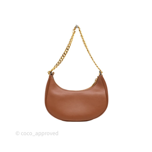 Celine Medium Ava Chain Bag Tan Calfskin