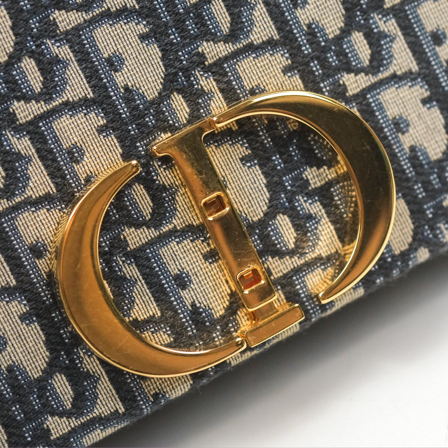Christian Dior 30 Montaigne Oblique Jacquard Box Bag