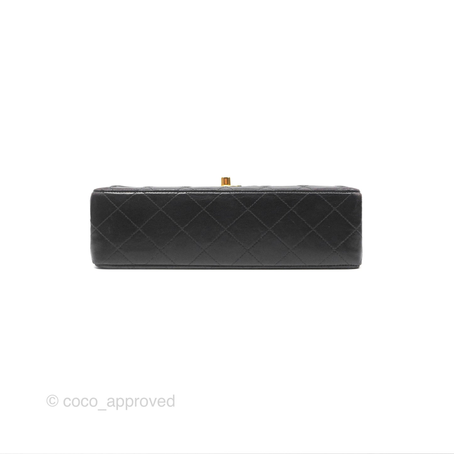 Chanel Classic Vintage Small Flap Black Lambskin 24K Gold Hardware