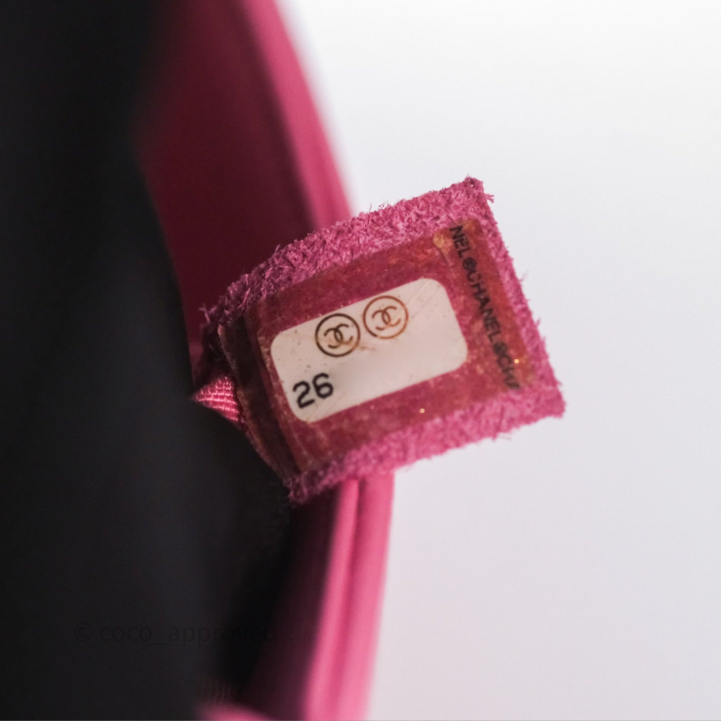 Chanel Small Boy Pink Calfskin Aged Gold Hardware