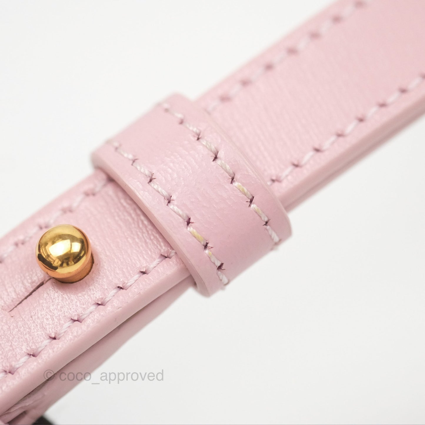 Celine Mini Triomphe Shiny Calfskin Pink
