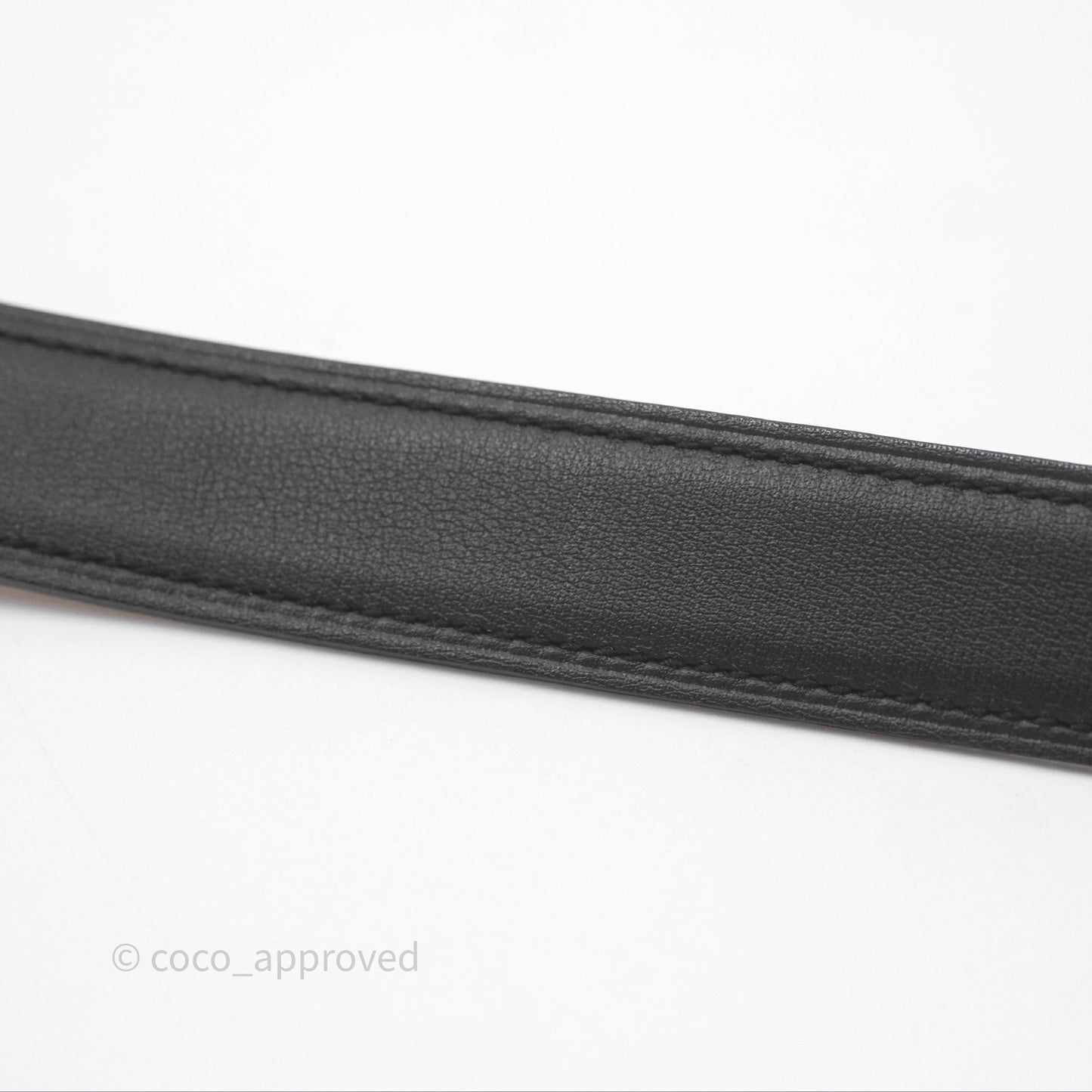 Hermès Bubble Belt Buckle & Reversible Leather Strap 24mm Gold/ Nior