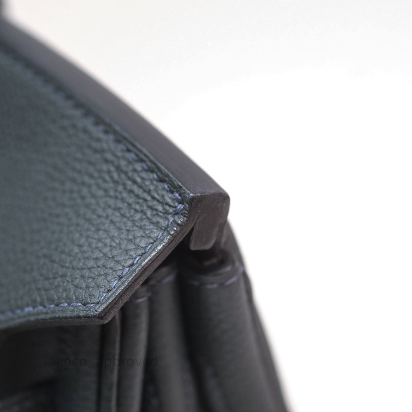 Hermès Birkin 30 Vert Rousseau V0 Togo Palladium Hardware