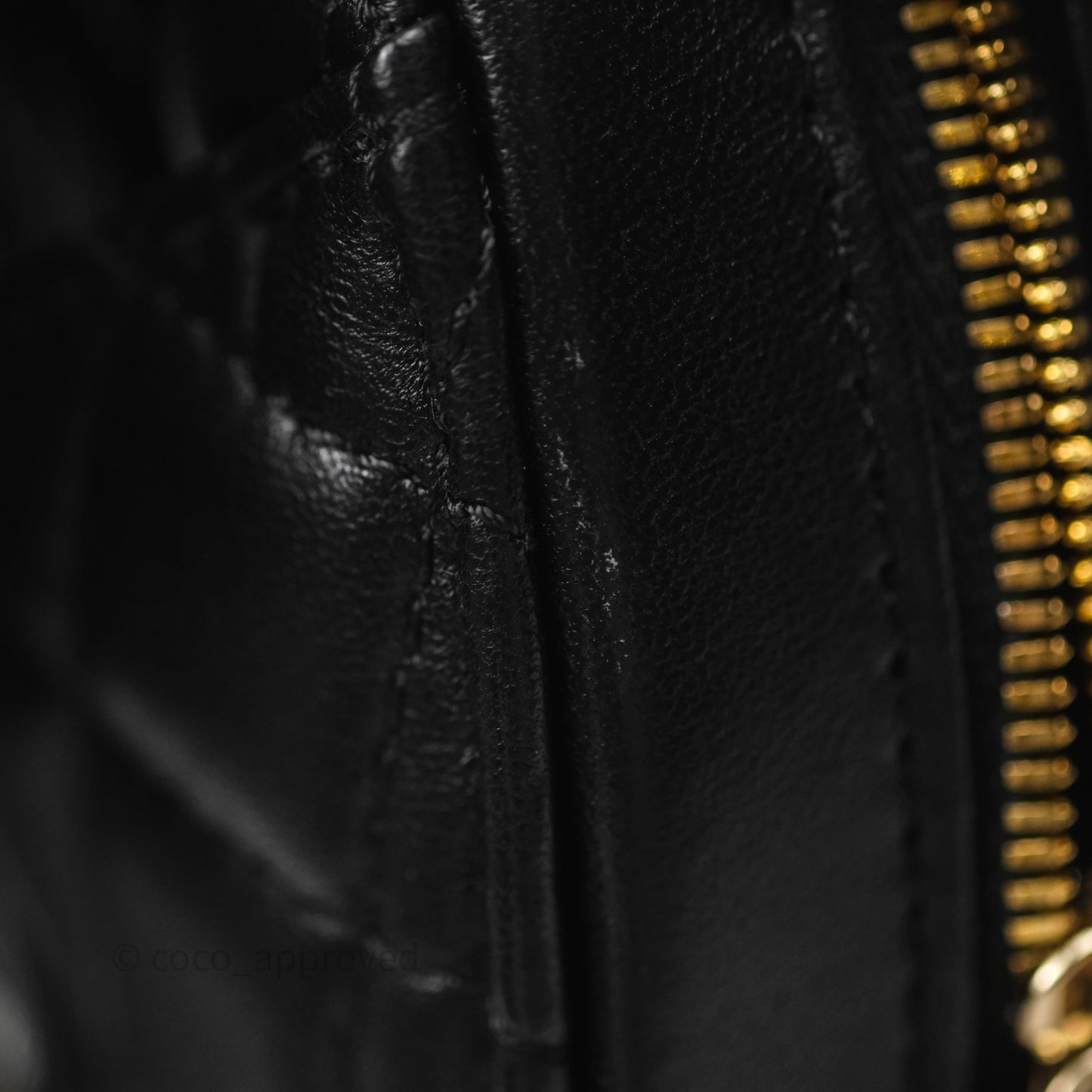 Chanel Large Heart Bag Black Lambskin Gold Hardware 22S