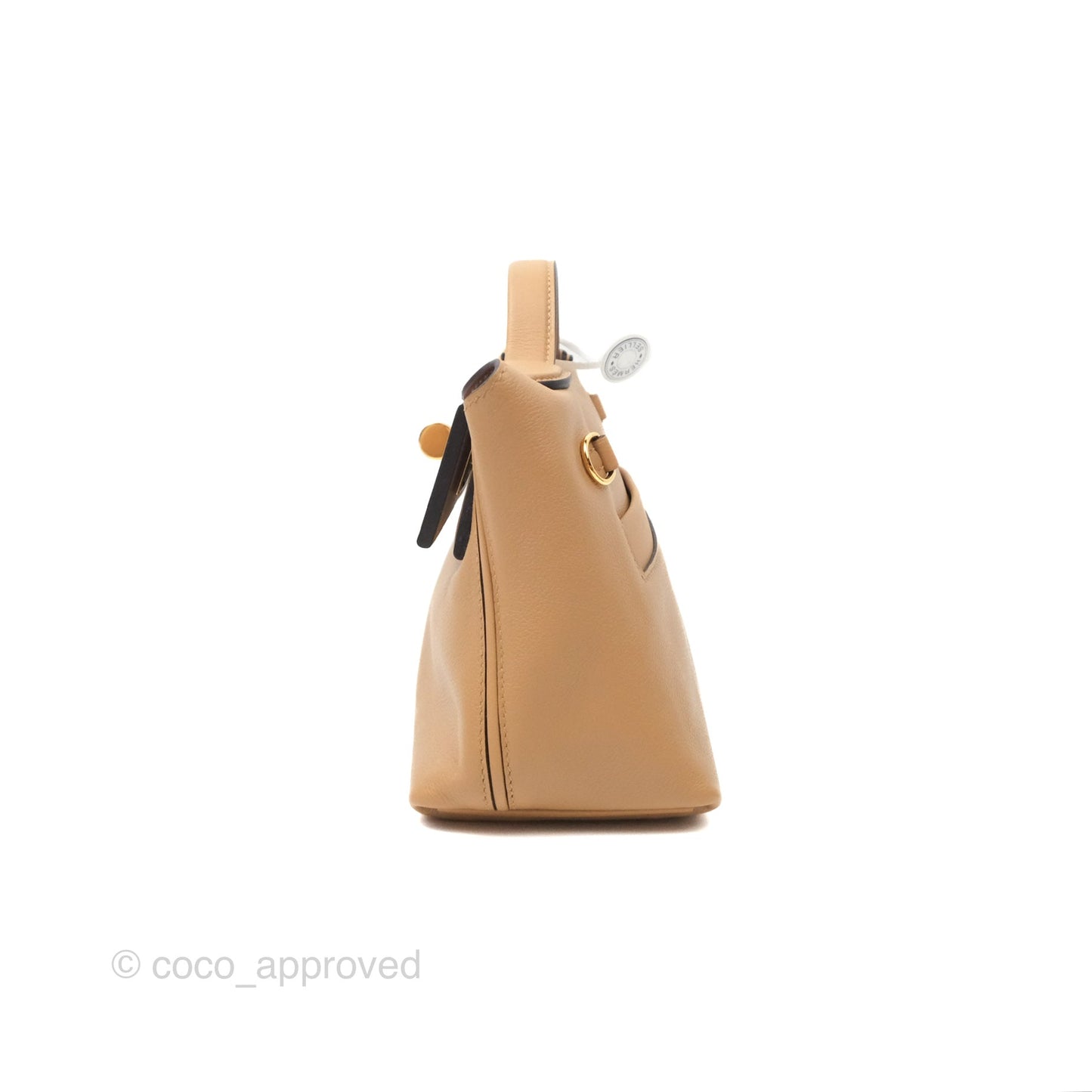 Hermès 24/24 21 Mini Chai 0M Fauve 34 Evercolor Gold Hardware