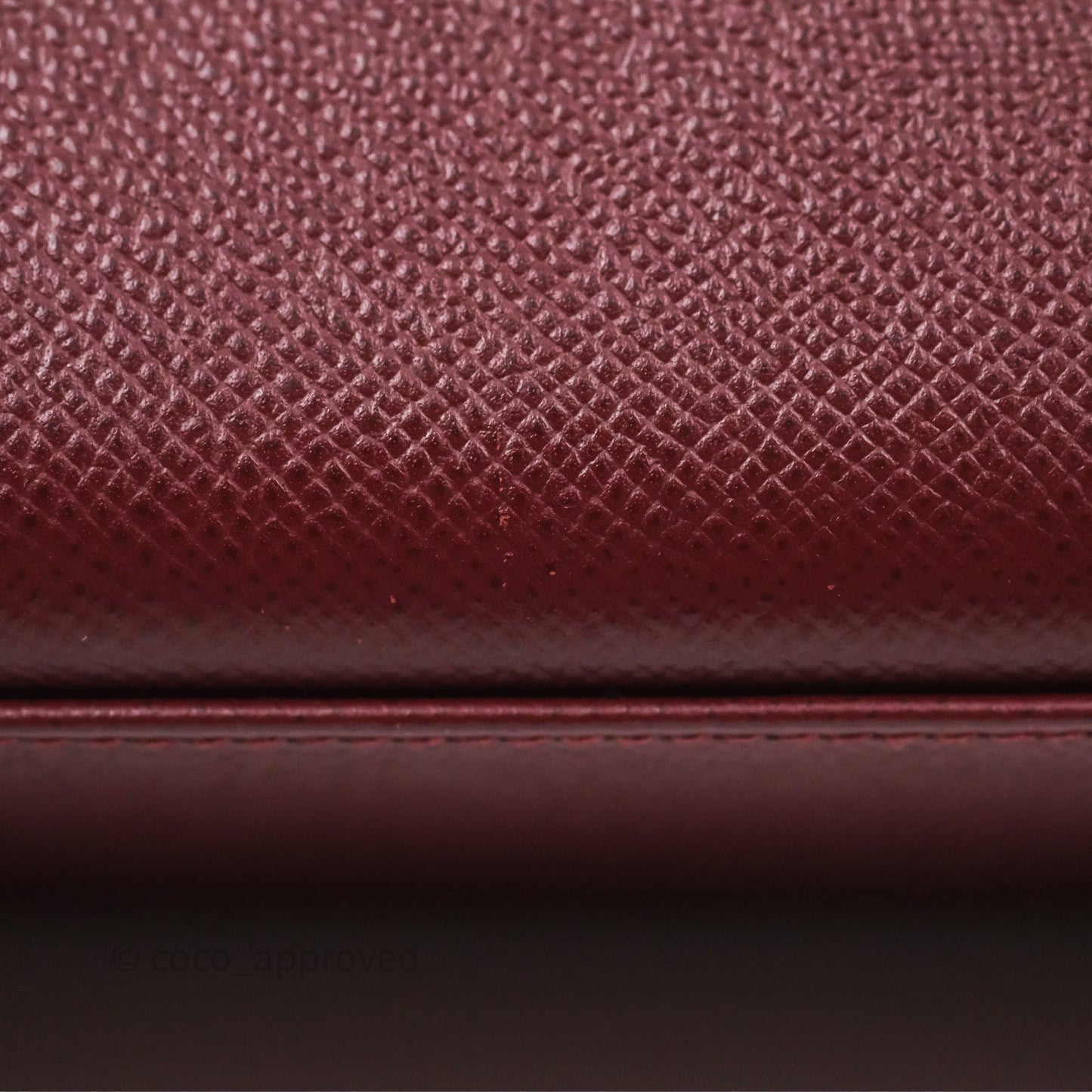 Hermès Sellier Kelly 25 Rouge H Epsom Gold Hardware