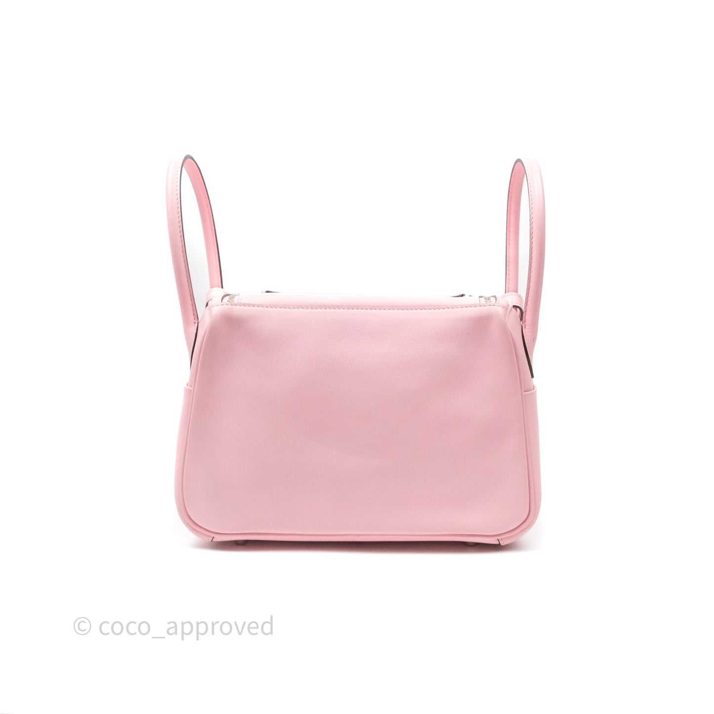 Hermes Lindy 26 Rose Sakura Pink 3Q Swift Palladium Hardware