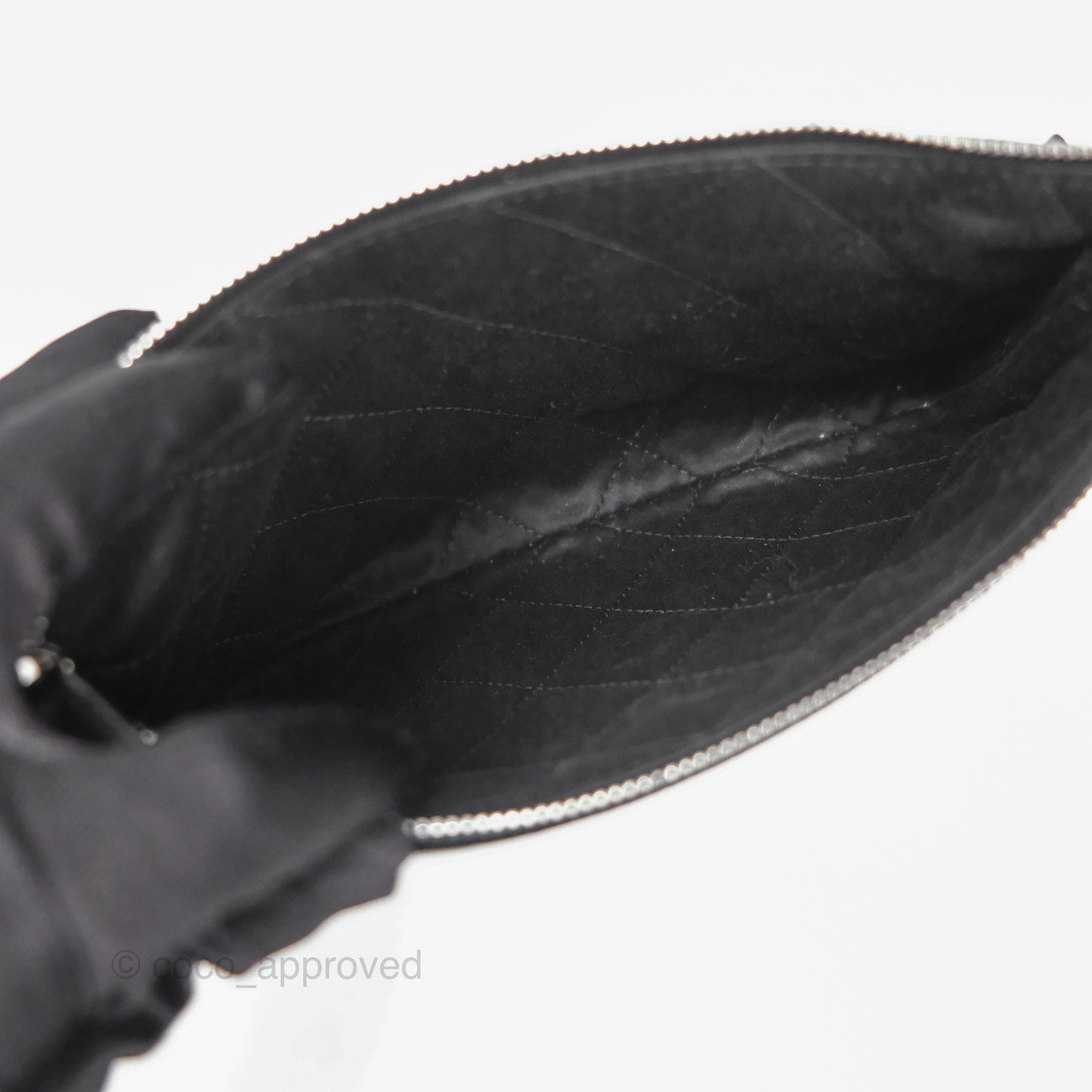 Chanel 22 Small Black Calfskin So Black Hardware
