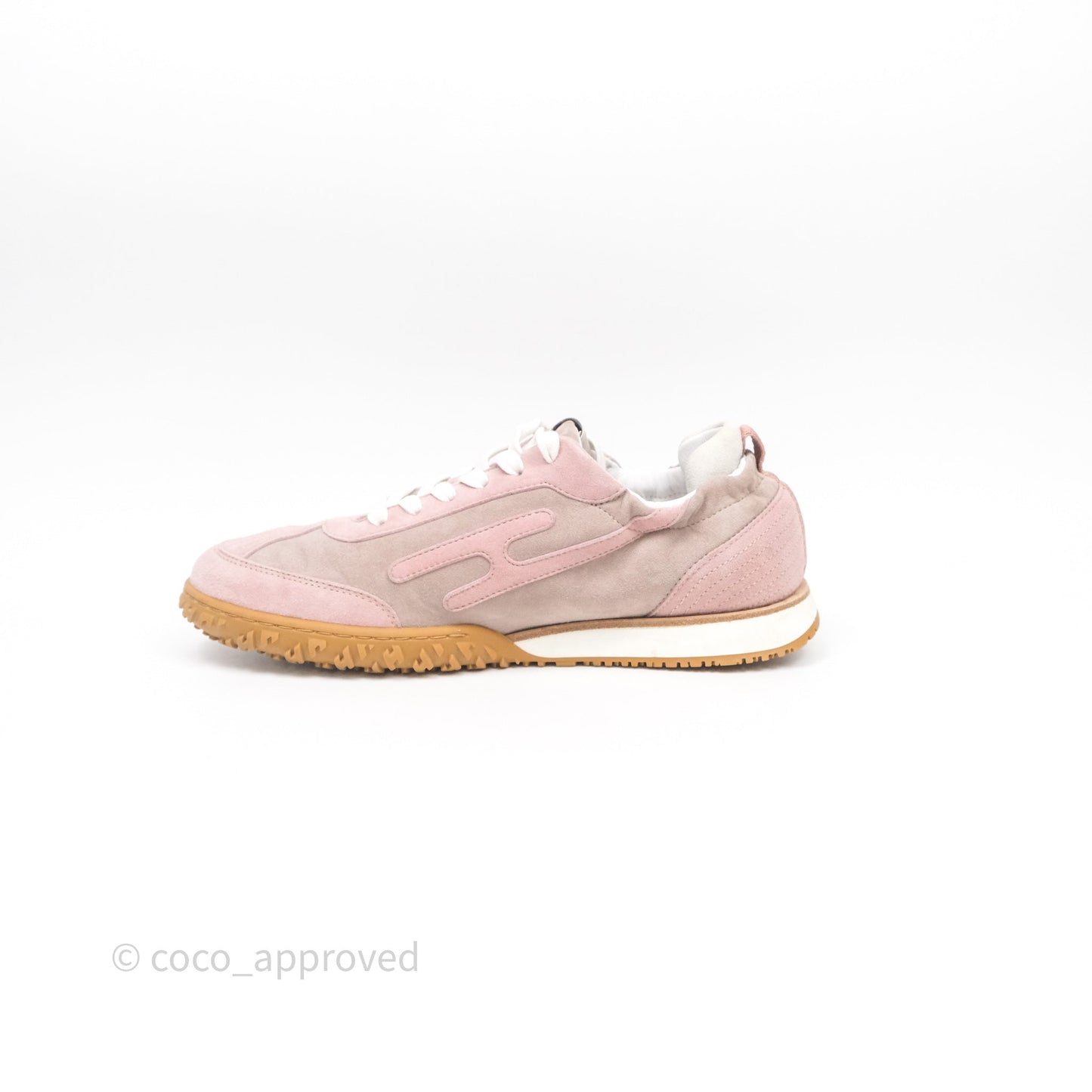 Hermès Jet Sneaker Rose Cancan /Rose Aquarelle Size 38