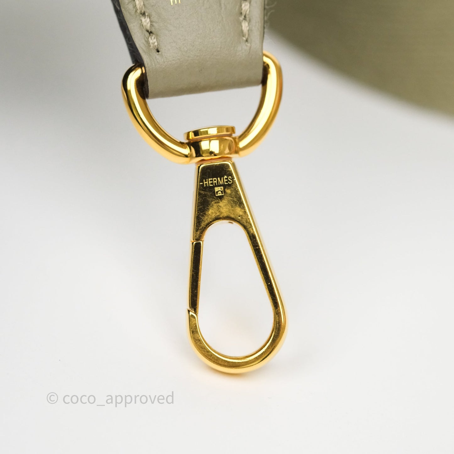 Hermès Mini Evelyne 16 Sauge Q1 Clemence Gold Hardware