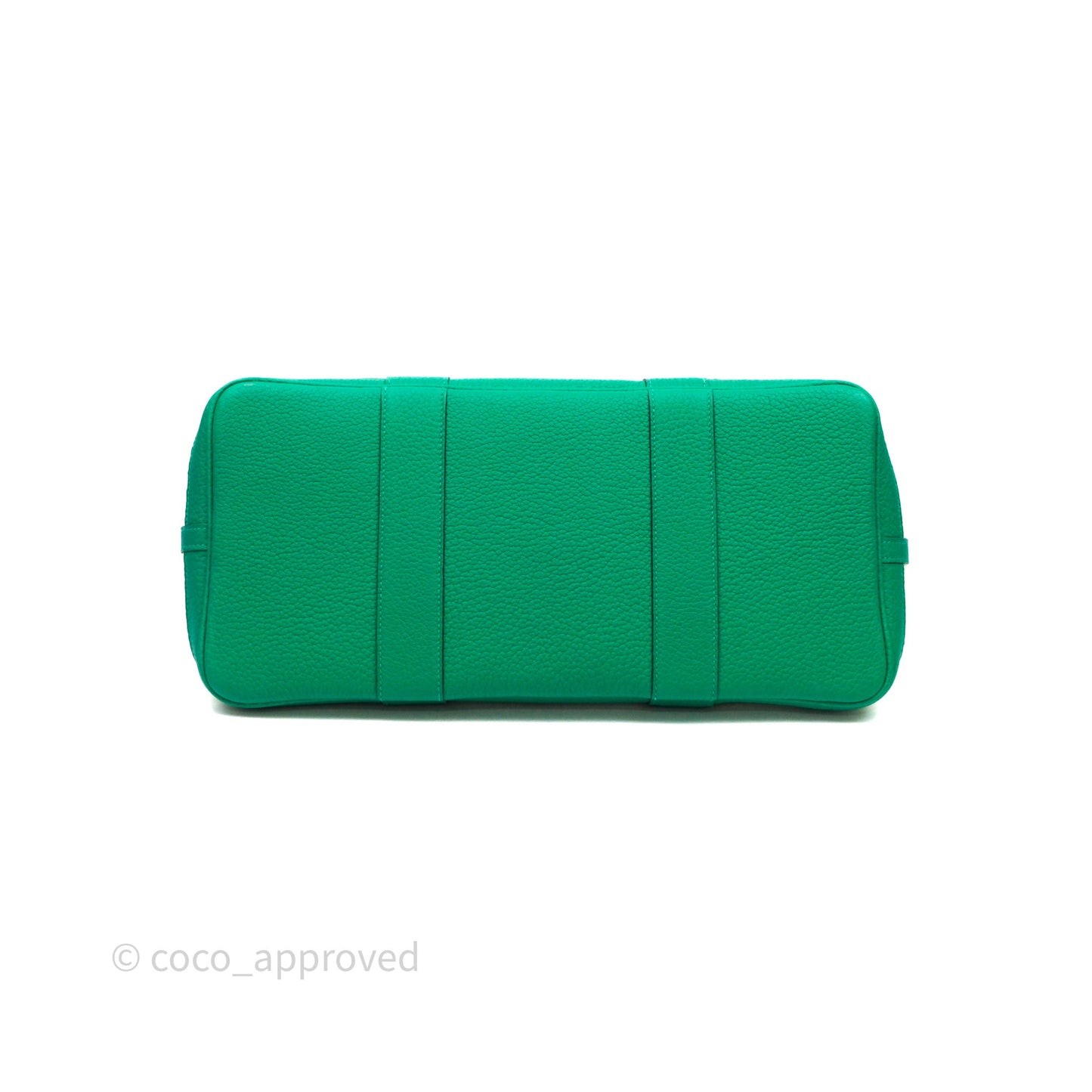 Hermès Garden Party 36 Canvas Ecru-Menthe / Menthe