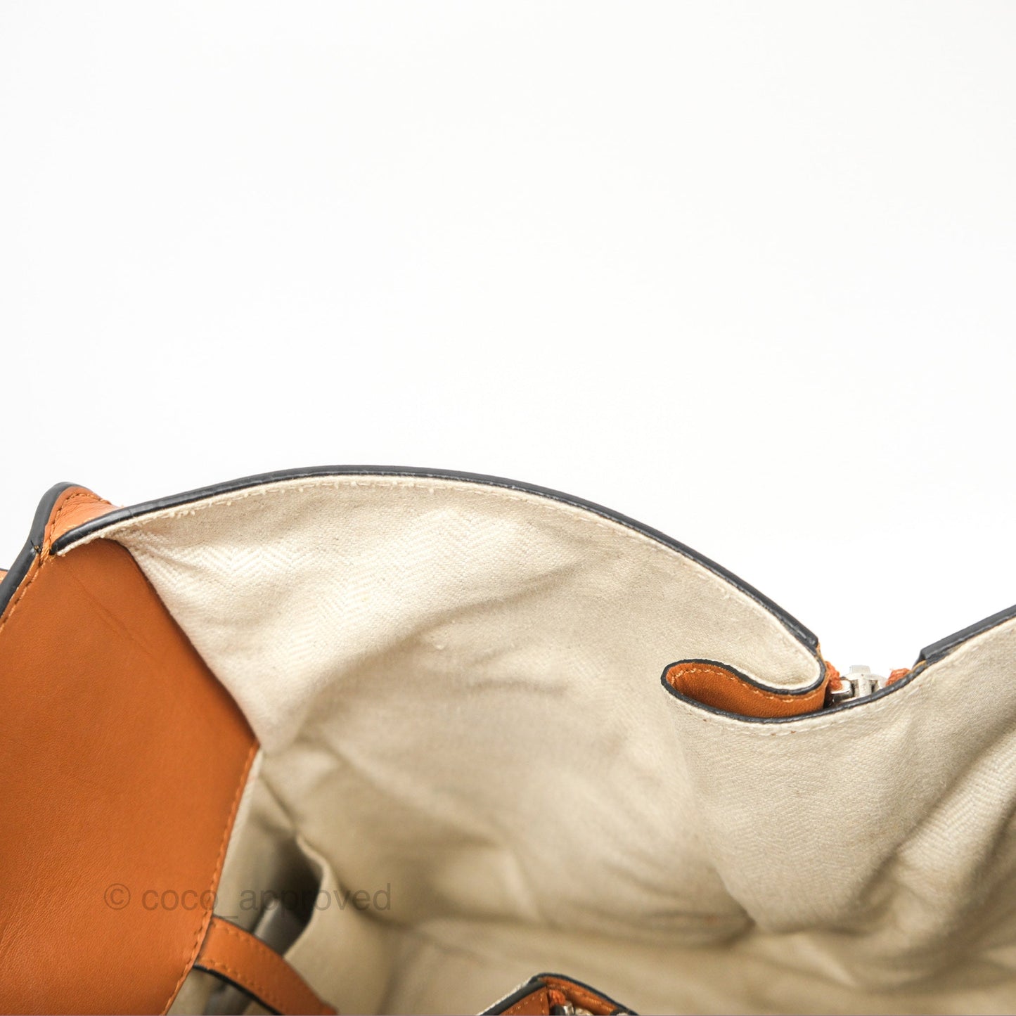 Loewe Small Hammock Shoulder Bag Crochet Tan Calfskin