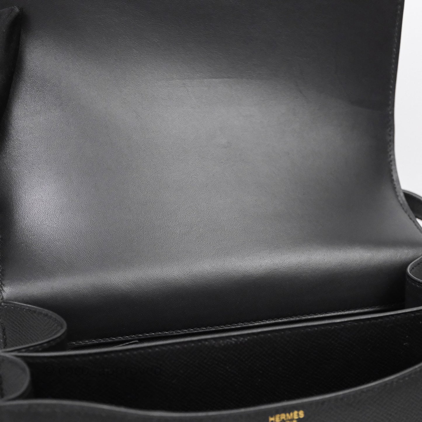 Hermès Constance 24 Noir 89 Epsom Gold Hardware
