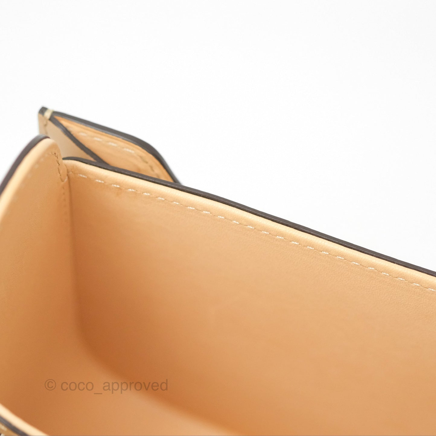Delvaux Lingot Bag Latte Olen Calfskin