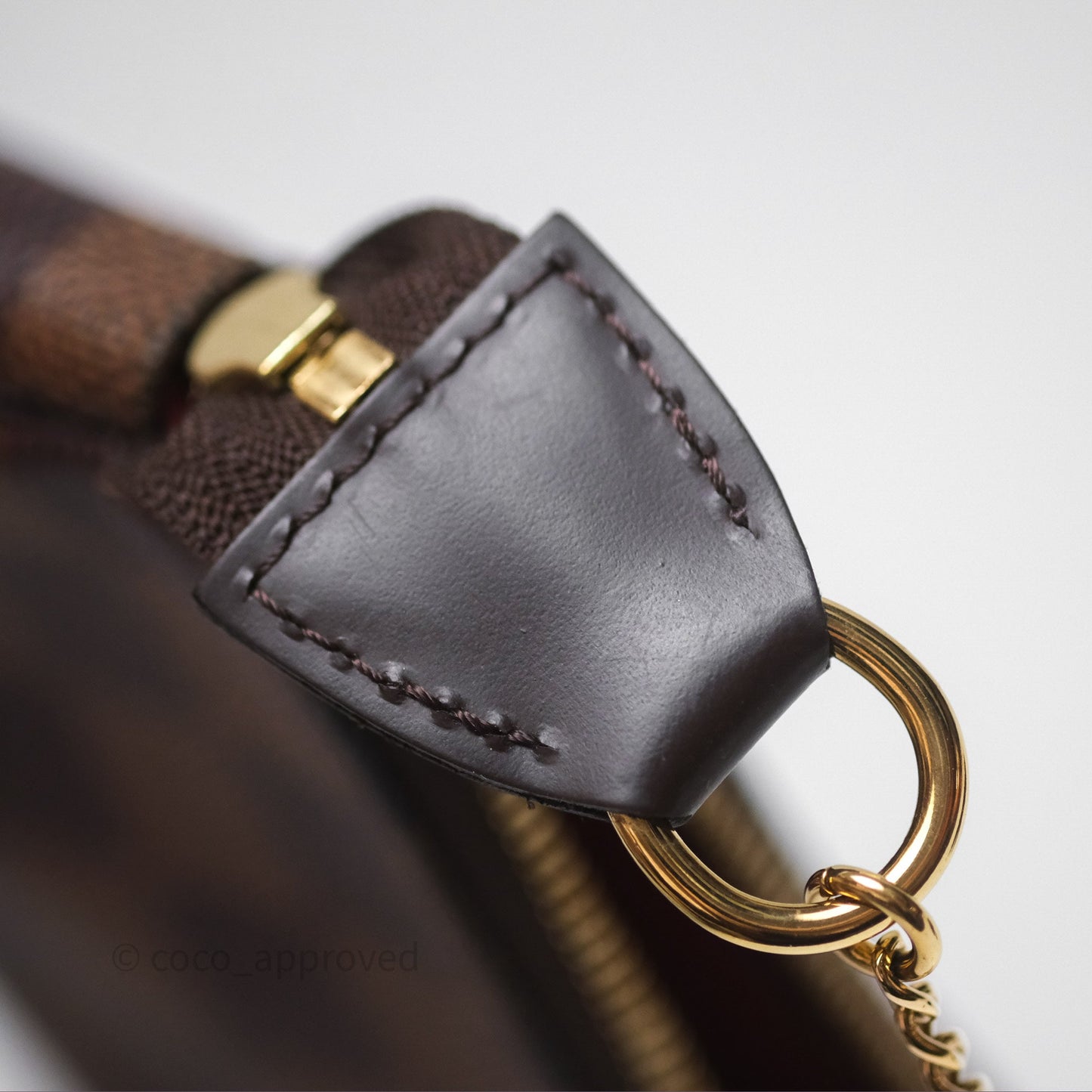 Louis Vuitton Damier Ebene Mini Pochette Accessories