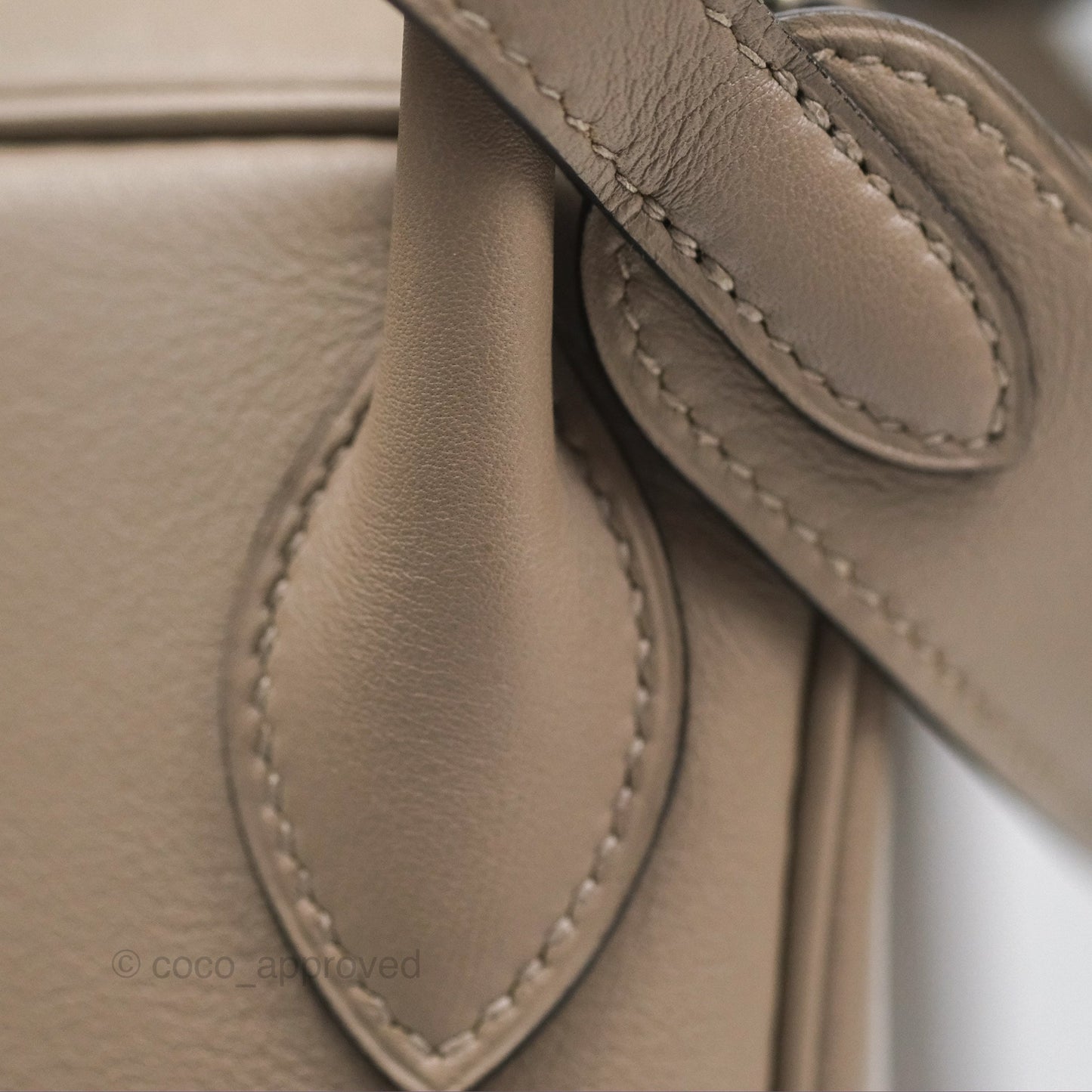 Hermès Lindy 30 Gris Asphalte M8/ Blue Indigo 76 Swift Palladium Hardware