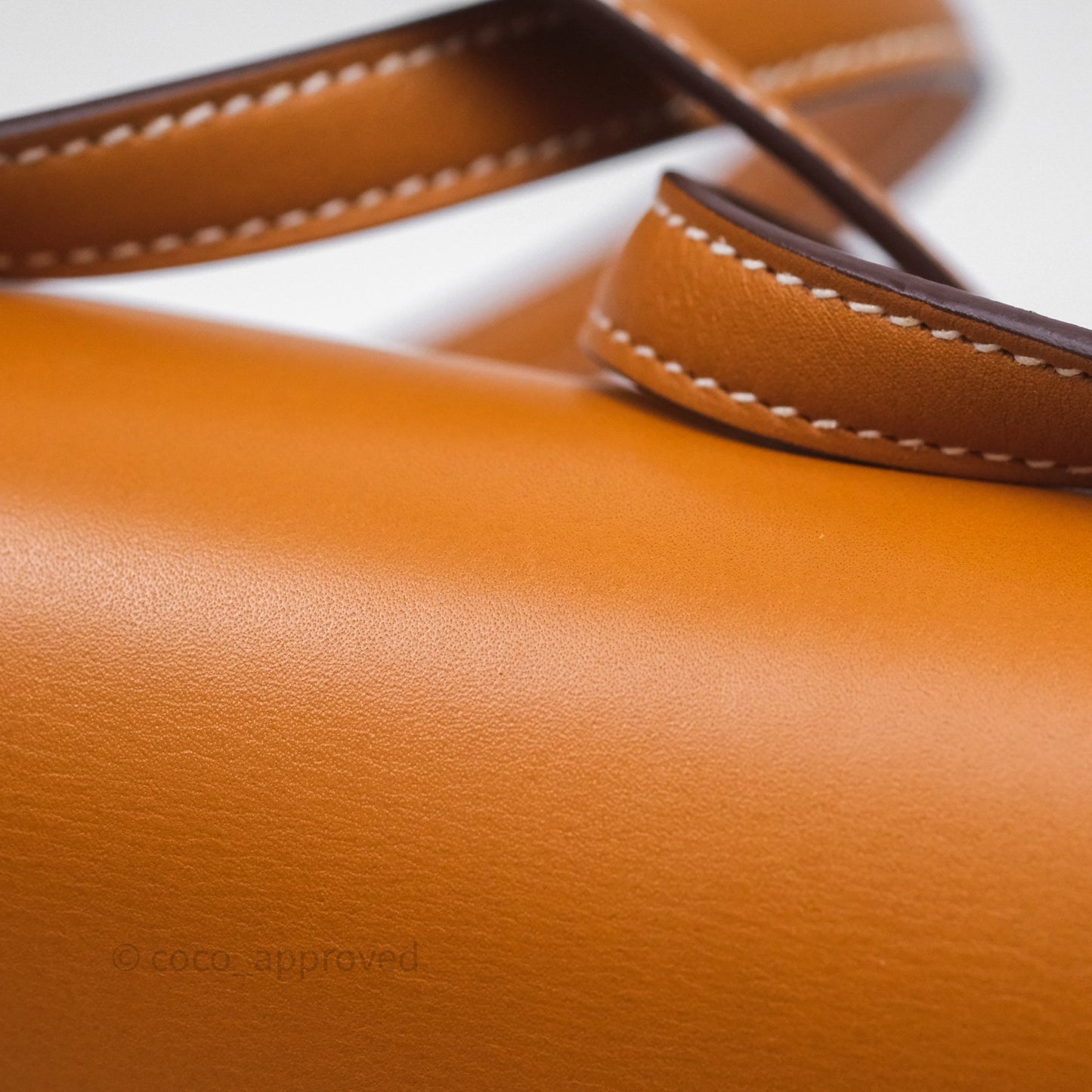 Hermès Constance Mini 18cm Naturel-Sablé 21 Butler Gold Hardware