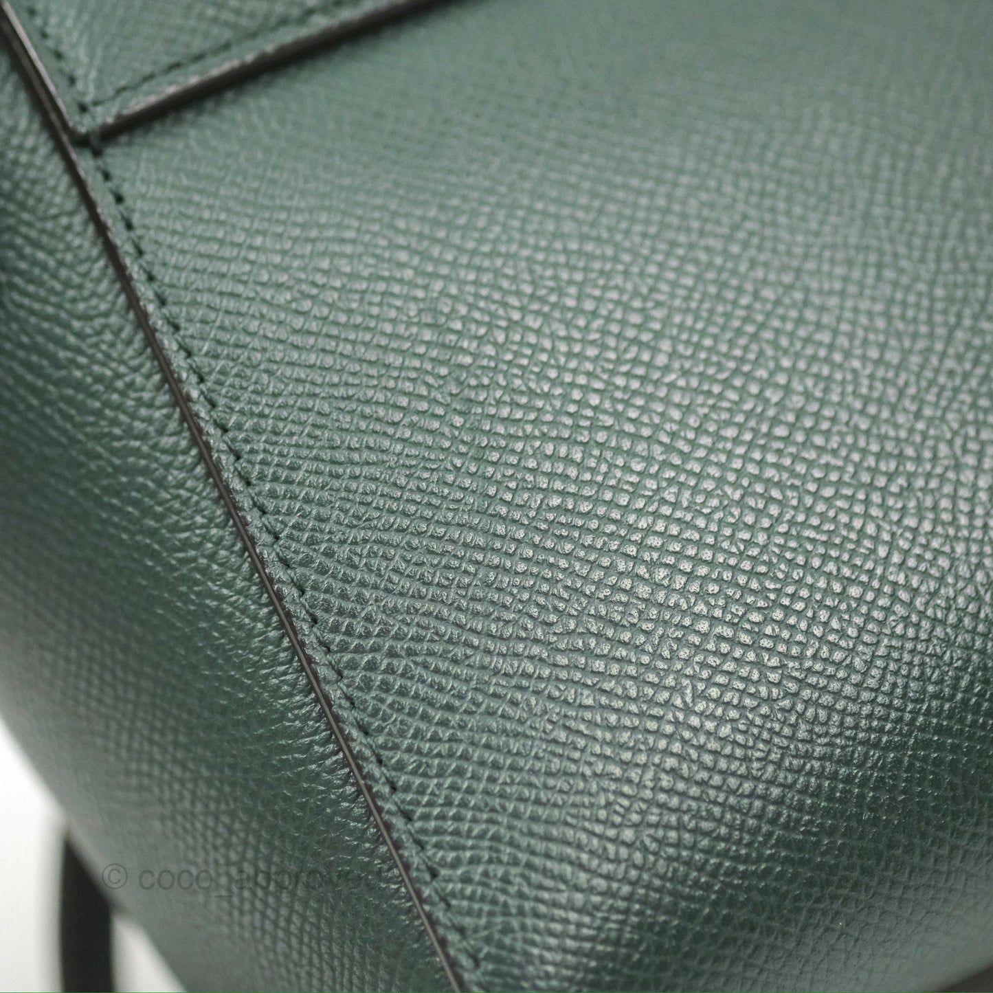 Celine Pico Belt Bag Amazone Green Grained Calfskin Gold Hardware