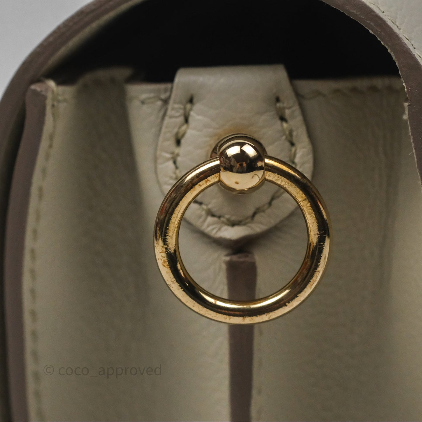 Hermès Roulis Mini 18 Beton 8L Evercolor Permabrass Hardware