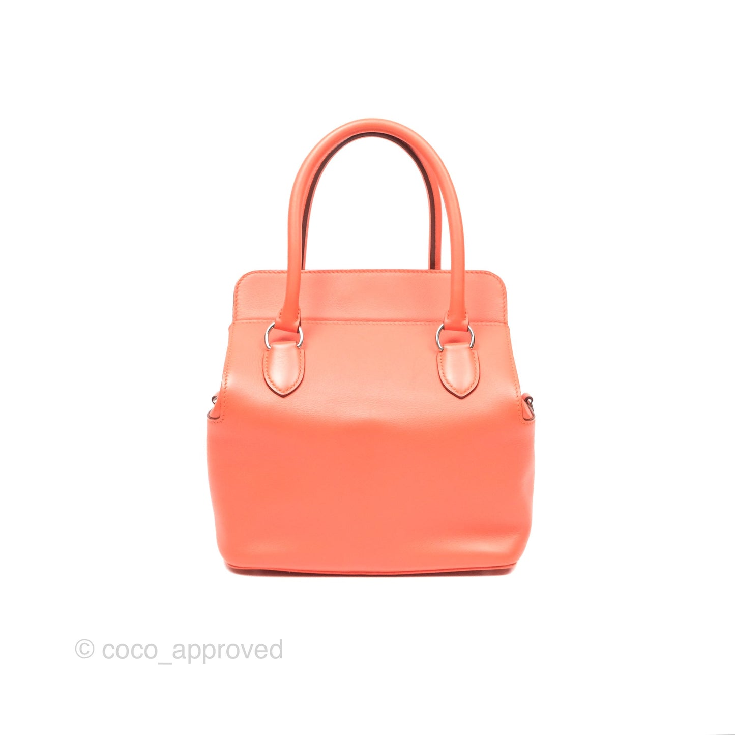 Hermès ToolBox 20 Mangue Evercolor Palladium Hardware