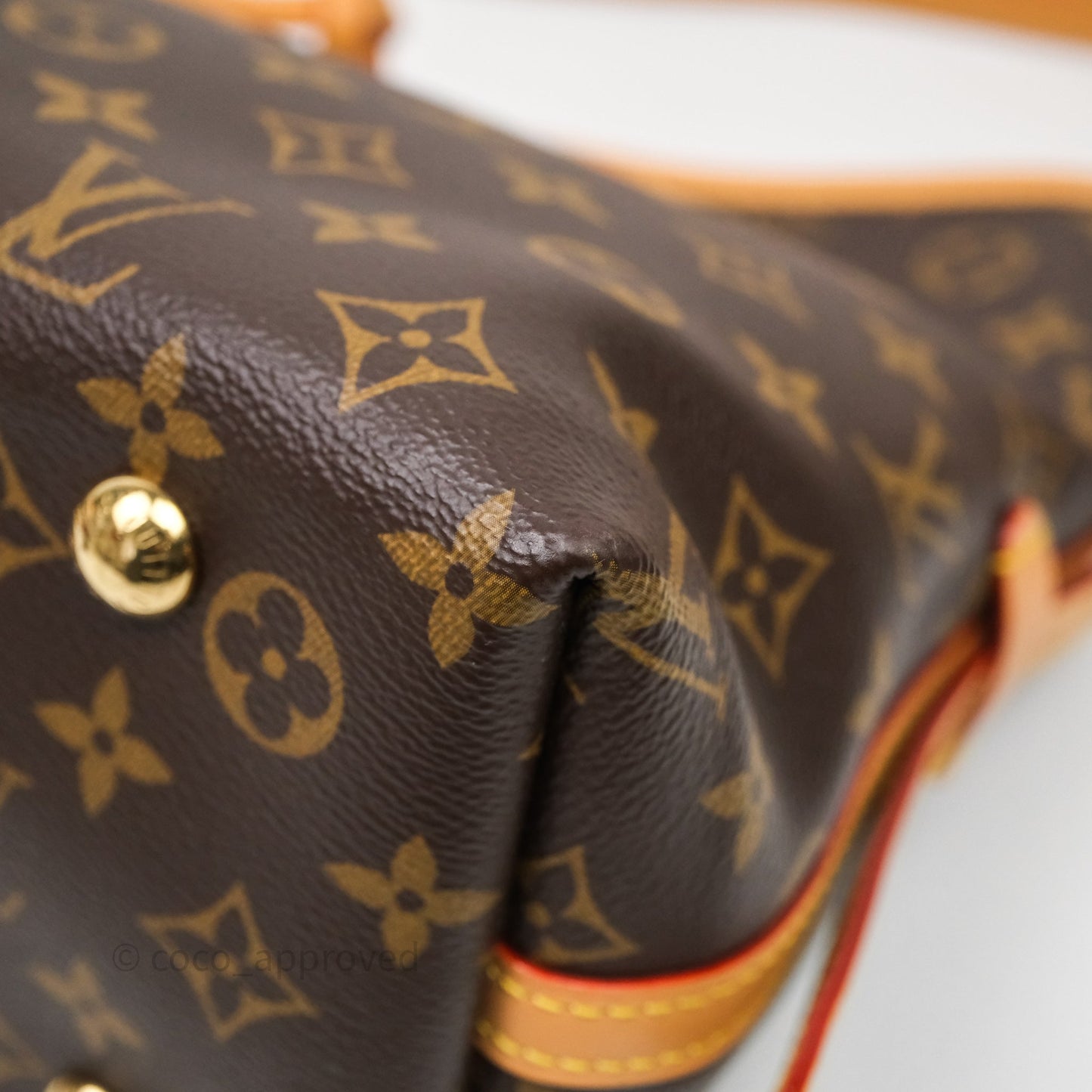 Louis Vuitton Carry All PM Shoulder Bag Monogram Canvas