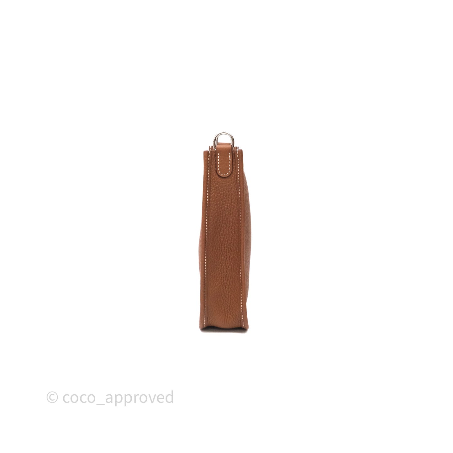 Hermès Mini Evelyne 16 Gold Clemence Gold Hardware