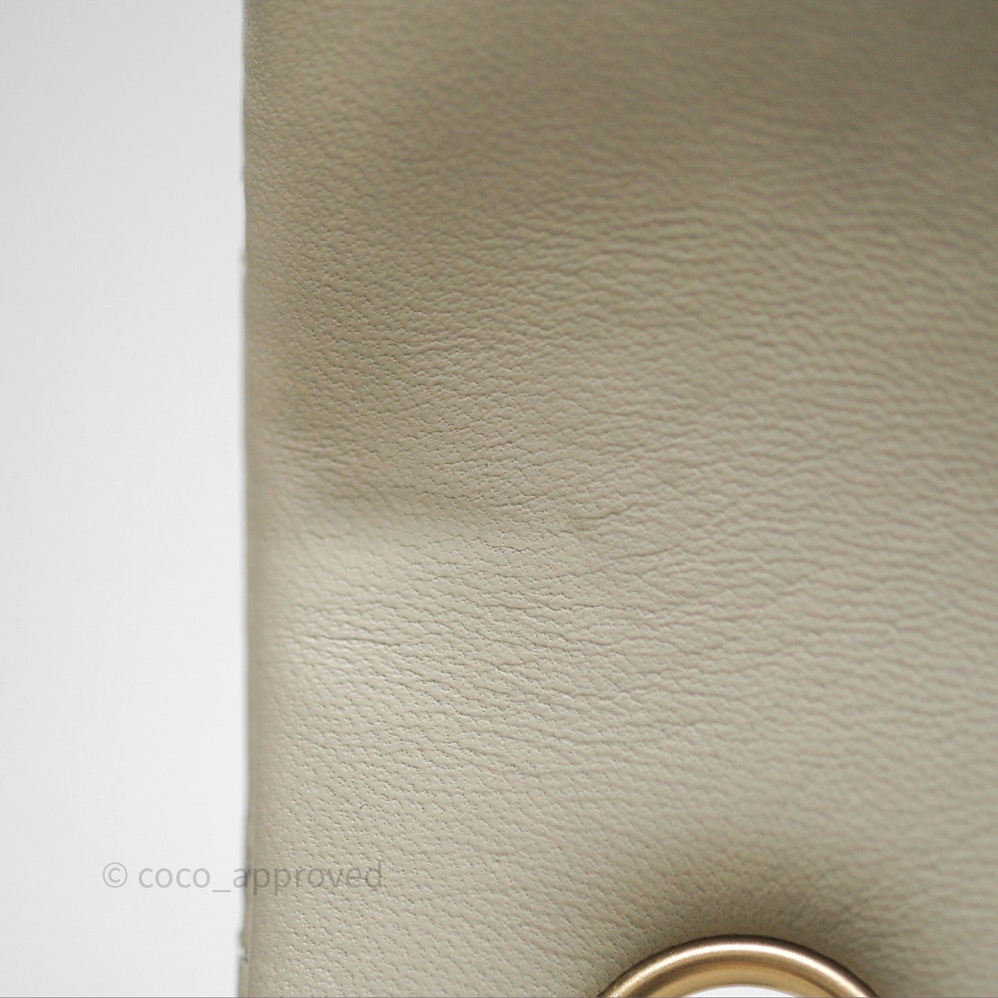 Chanel Mini Rectangular Quilted Sage Lambskin Gold Hardware