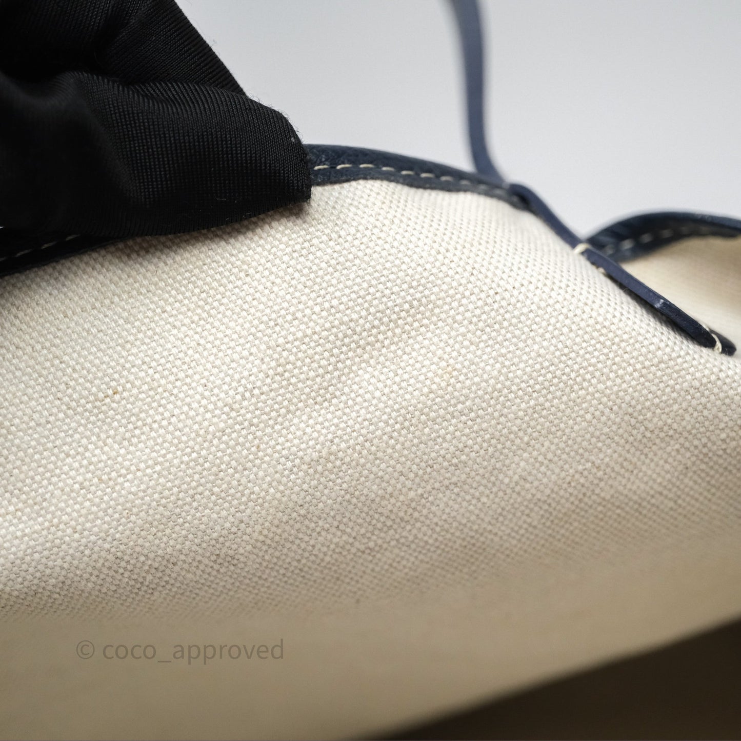 Goyard St. Louis Tote PM Navy/Tan