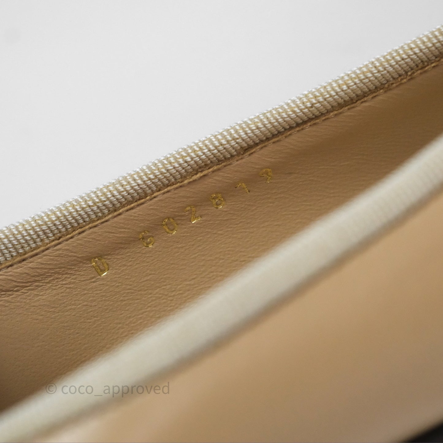 Chanel Ballerina Flats Black/Beige Size 38