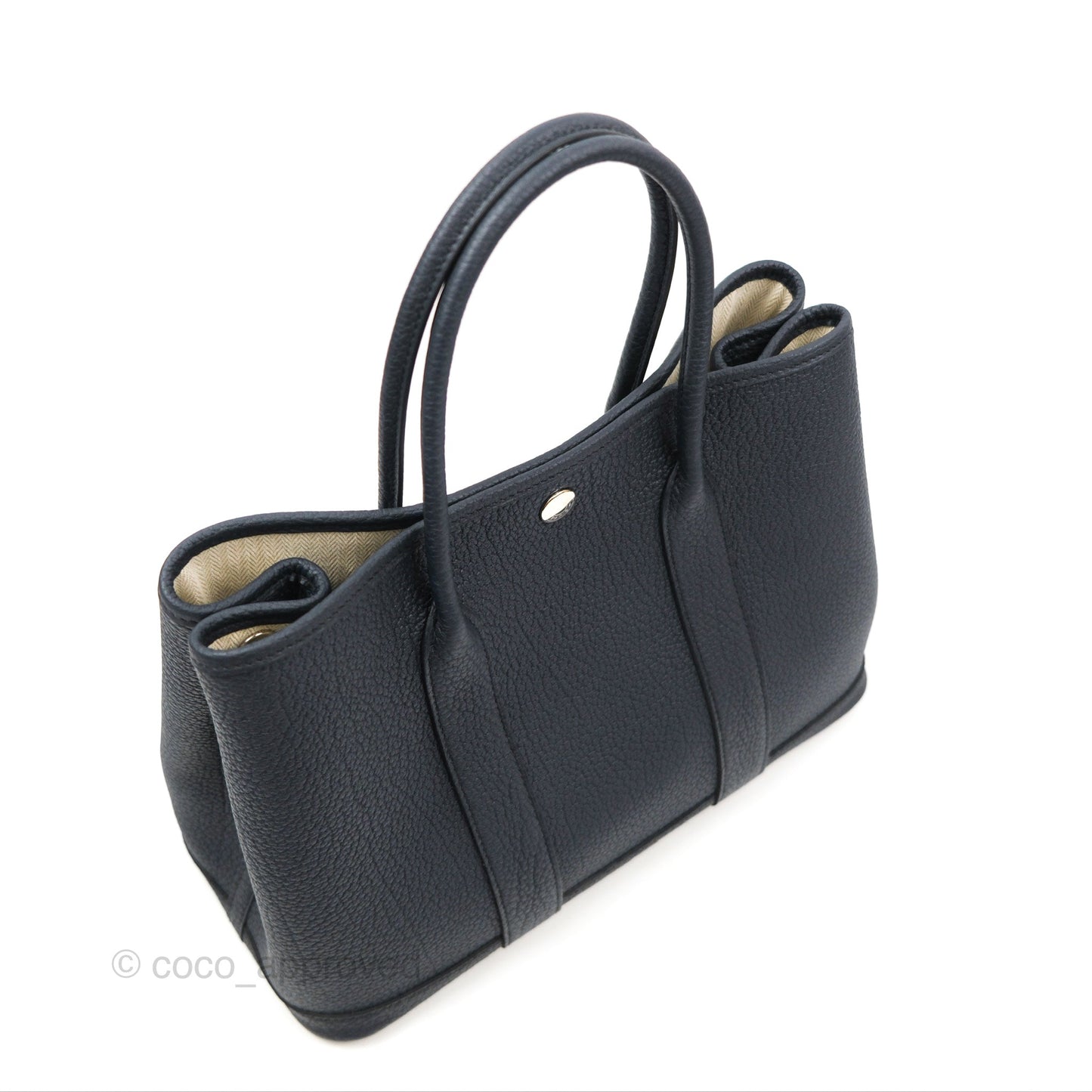 Hermès Garden Party 30 Blue Indigo