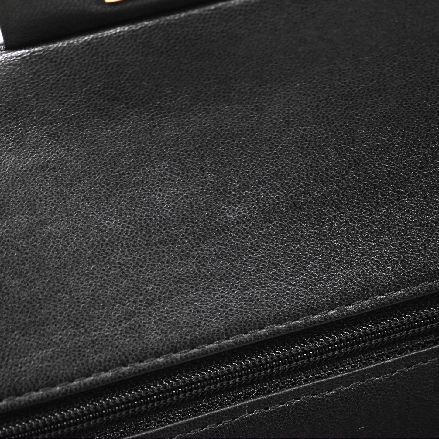 Chanel Classic M/L Medium Flap Quilted Black Lambskin Gold Hardware