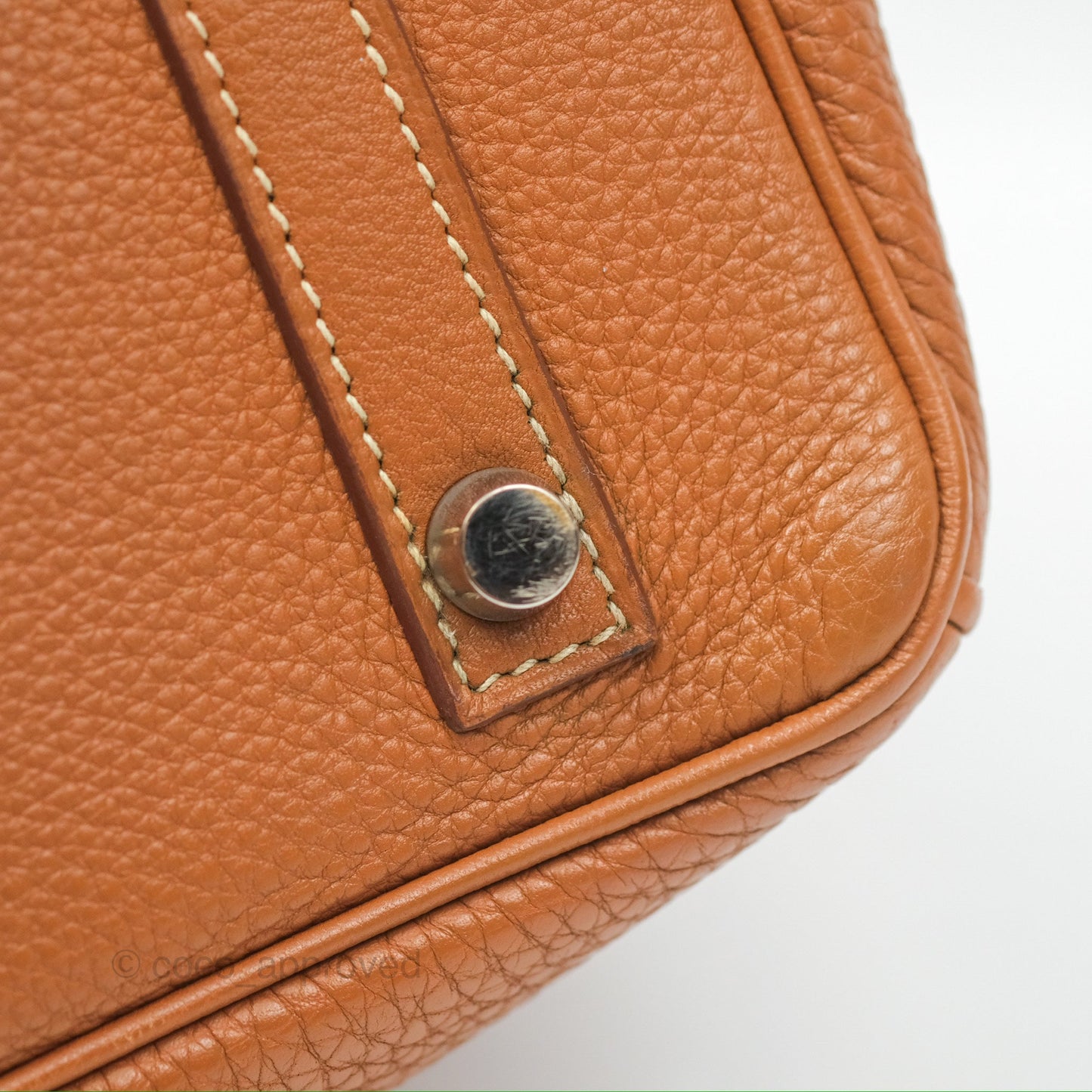 Hermès Birkin 30 Retourne Gold Clemence Palladium Hardware