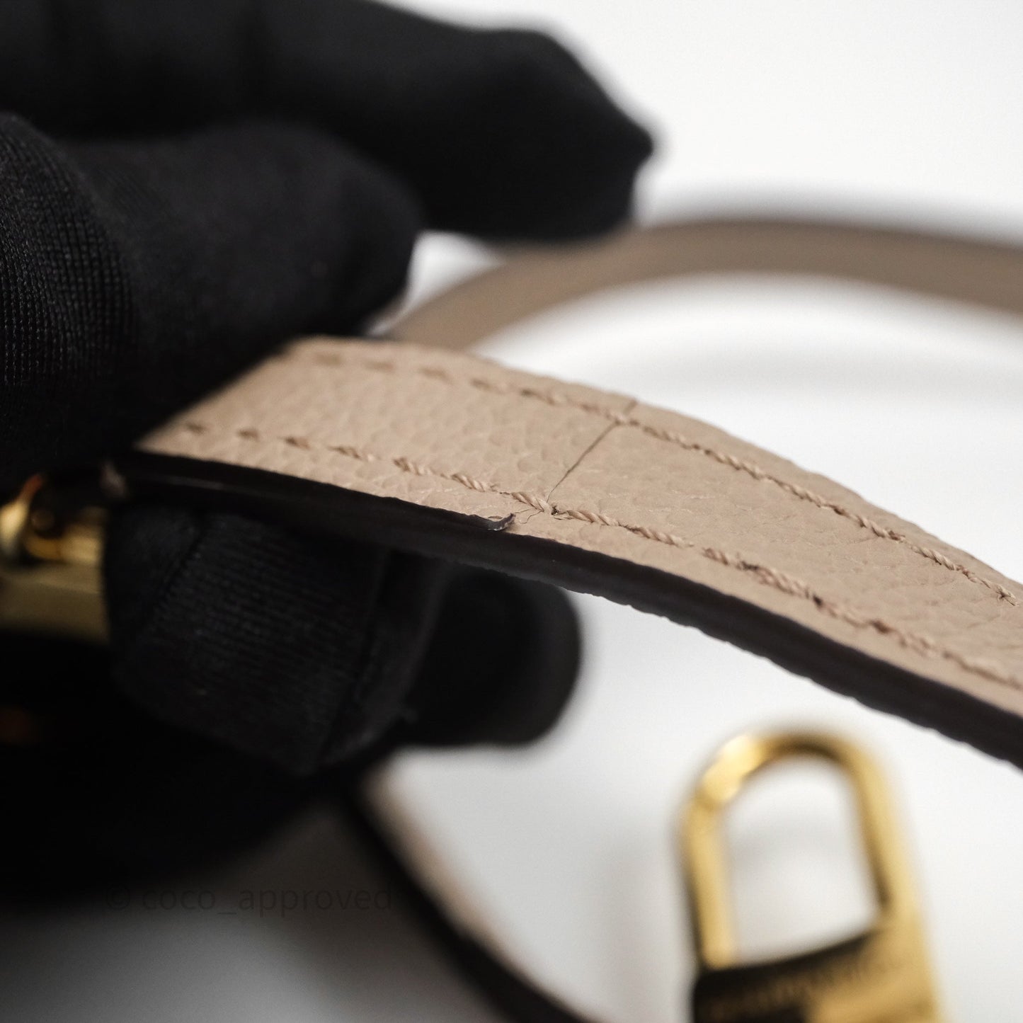 Louis Vuitton Bagatelle Bag Monogram Empreinte Beige